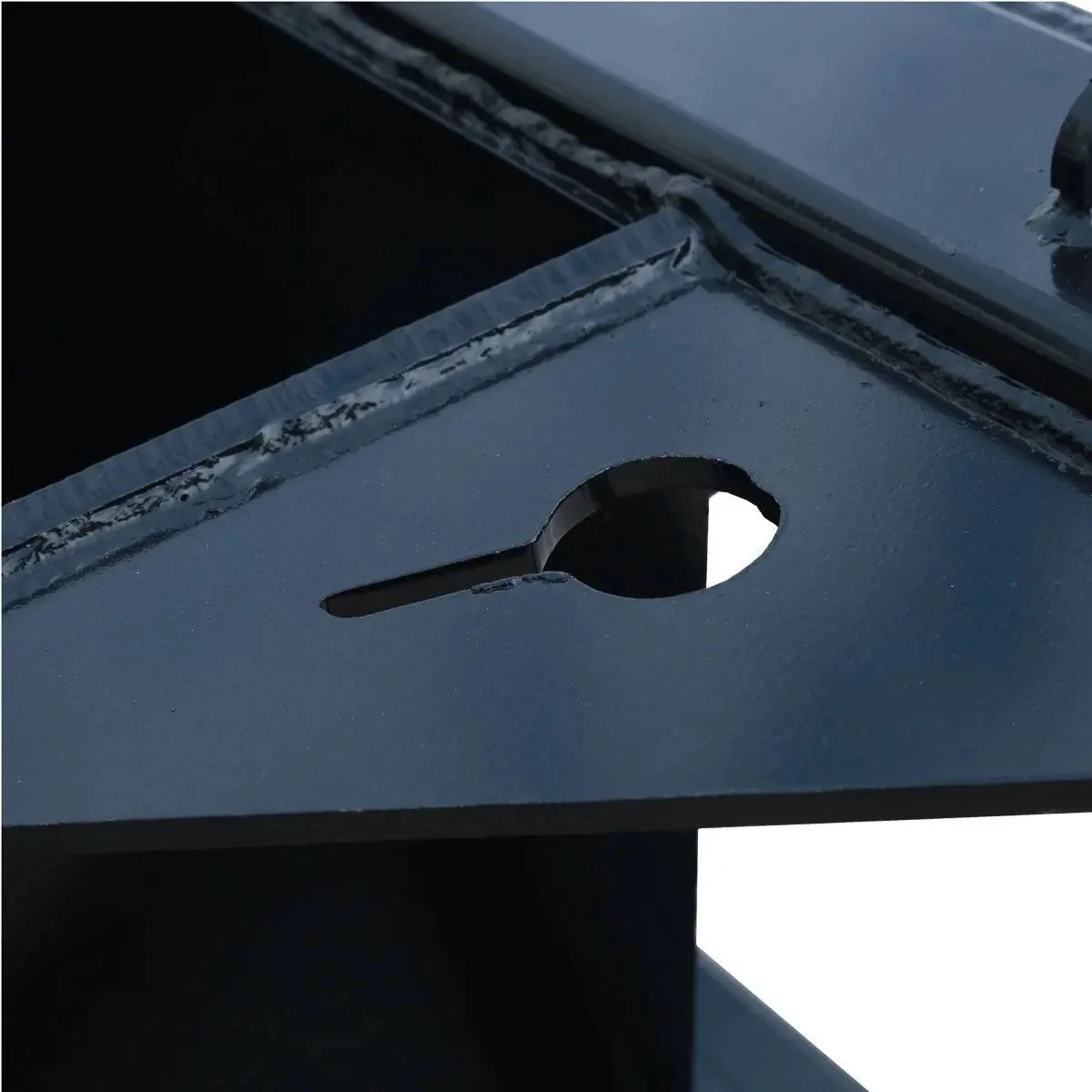 1270 mm (50") Skid Steer Stump Bucket Wrecker, Universal Quick Attach Mount, Bolt-On Teeth, TMG-SB50  - Image 10