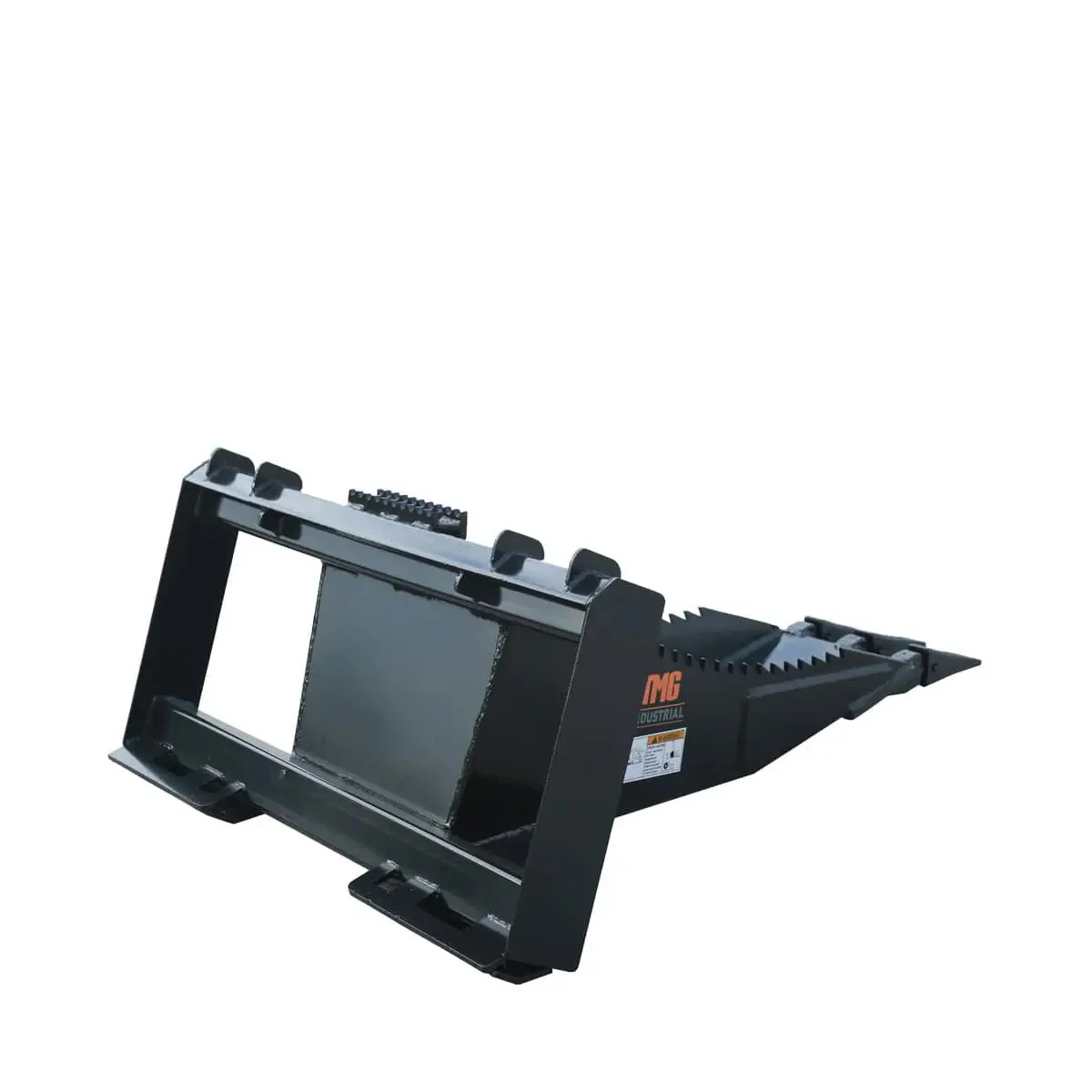 1270 mm (50") Skid Steer Stump Bucket Wrecker, Universal Quick Attach Mount, Bolt-On Teeth, TMG-SB50  - Image 3