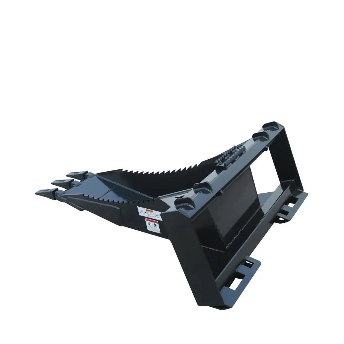 1270 mm (50") Skid Steer Stump Bucket Wrecker, Universal Quick Attach Mount, Bolt-On Teeth, TMG-SB50  - Image 7