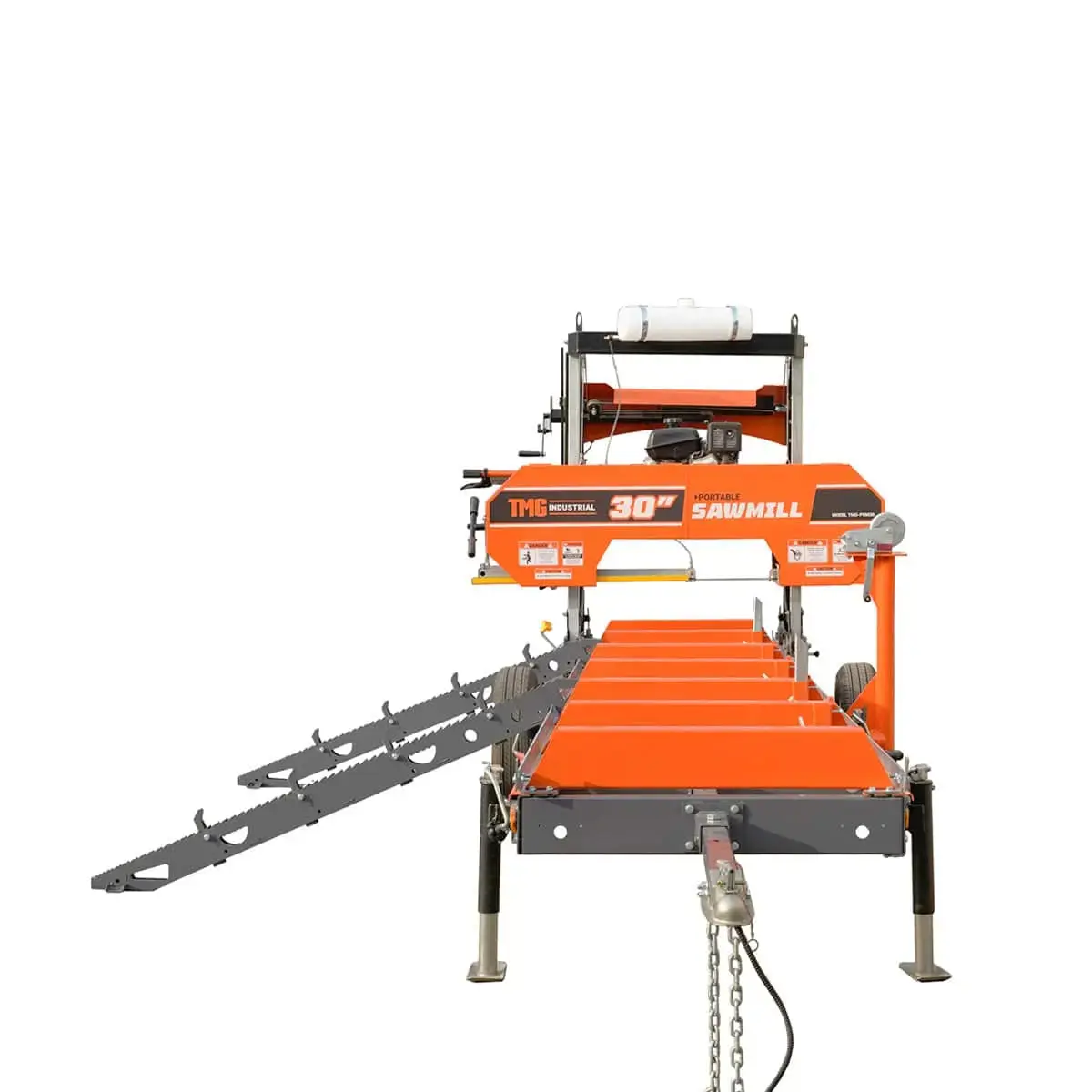 Log Loading/Rolling & Ramp Package for TMG-PSM30, 2-Speed 907 kg Winch, Mast/Boom, Receiver, 178 cm Ramp Length, 1724 kg Loading Capacity, 32-½’ Steel Cable, TMG-PSM30-Lramp - Image 3