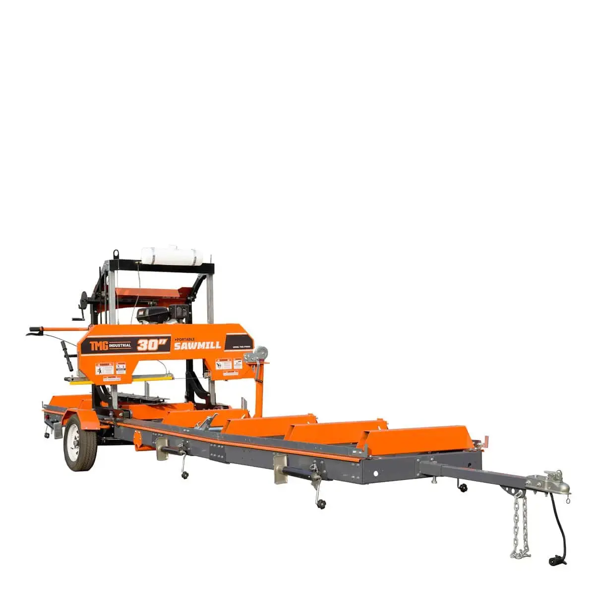 Mobility Combo Kit for Sawmill PSM27 & PSM30, Rubber Torsion Axle, Sawhead Lockdown, Wheel Fenders, Wiring Harness, TMG-PSM27-30-Mjack - Image 6