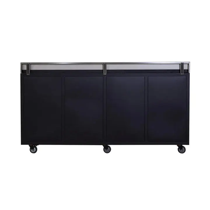 TMG Heavy Series™ 7-Ft 12-Drawer Workbench with Stainless Steel Top, Ball Bearing Double Slides & Casters, TMG-WB712 - Image 7