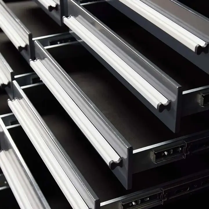 TMG Heavy Series™ 7-Ft 12-Drawer Workbench with Stainless Steel Top, Ball Bearing Double Slides & Casters, TMG-WB712 - Image 8