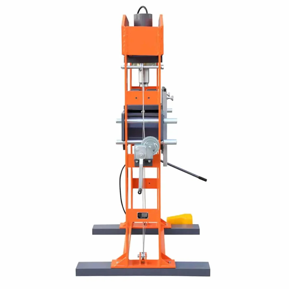 100 Ton Hydraulic Shop Press, Air & Manual Dual Operation, Protective Grid Guard, TMG-SP100 - Image 7