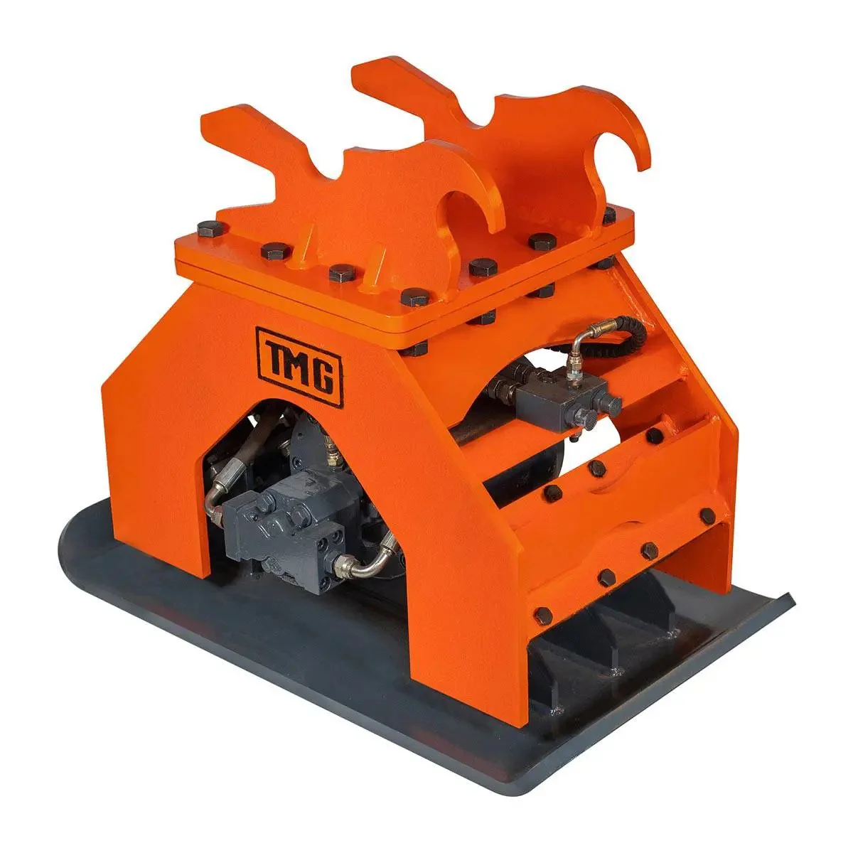 50 kN Hydraulic Plate Compactor for 4–7 Ton Excavators, Quick Change Lugging Mount, TMG-ECP41 - Image 5