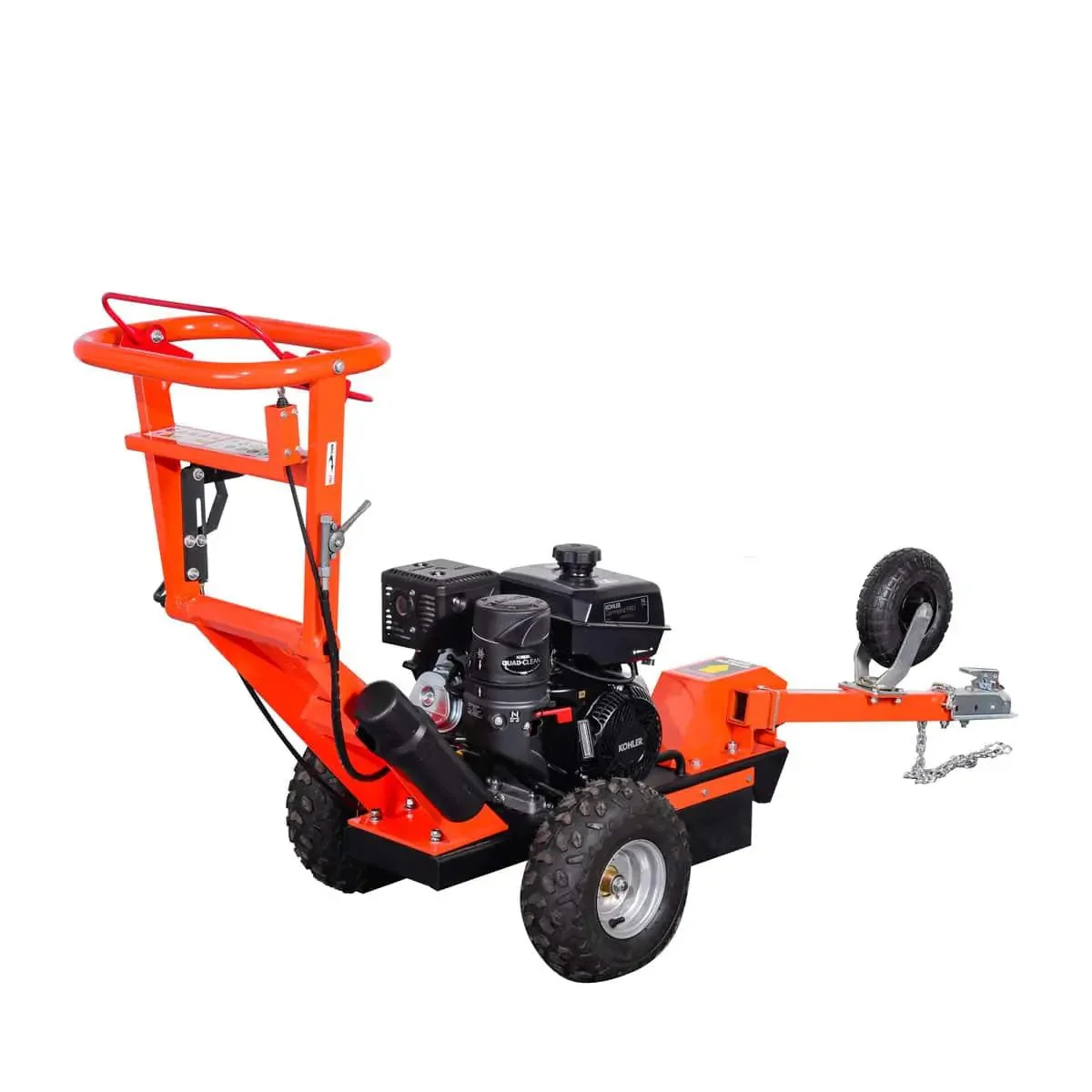 KohlerPowered Walk Behind & Tow Behind Stump Grinder, 12 Carbide Teeth, 610 mm (24″) Cutting Capacity, 14 HP Engine, TMG-GSG12 - Image 4