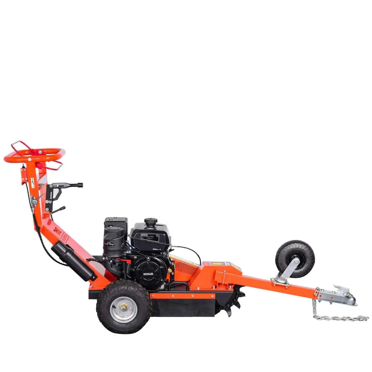 KohlerPowered Walk Behind & Tow Behind Stump Grinder, 12 Carbide Teeth, 610 mm (24″) Cutting Capacity, 14 HP Engine, TMG-GSG12 - Image 5