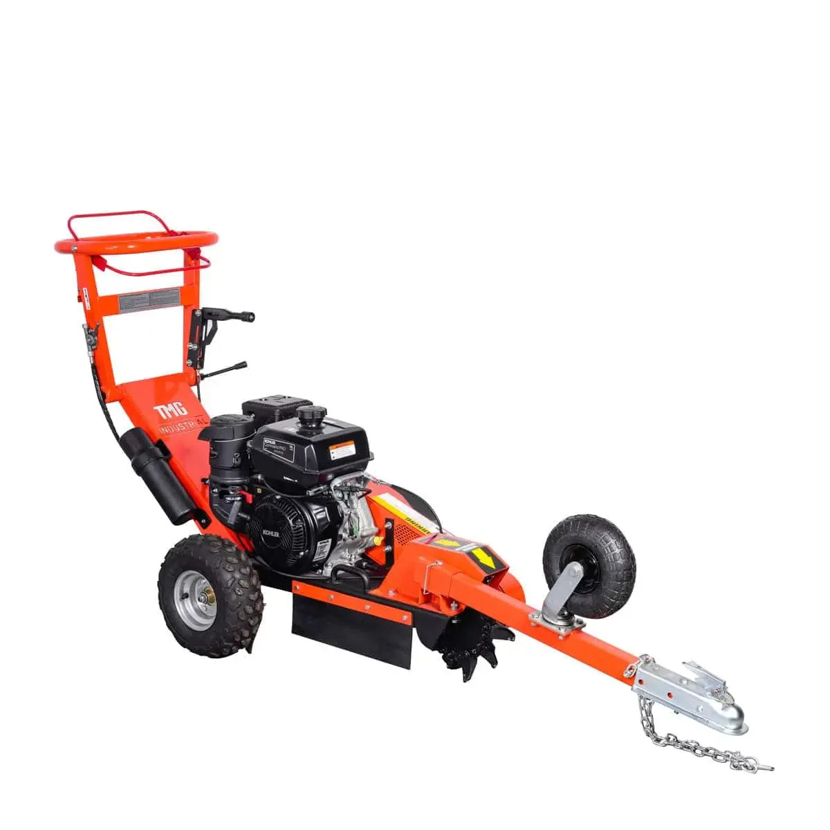 KohlerPowered Walk Behind & Tow Behind Stump Grinder, 12 Carbide Teeth, 610 mm (24″) Cutting Capacity, 14 HP Engine, TMG-GSG12 - Image 6