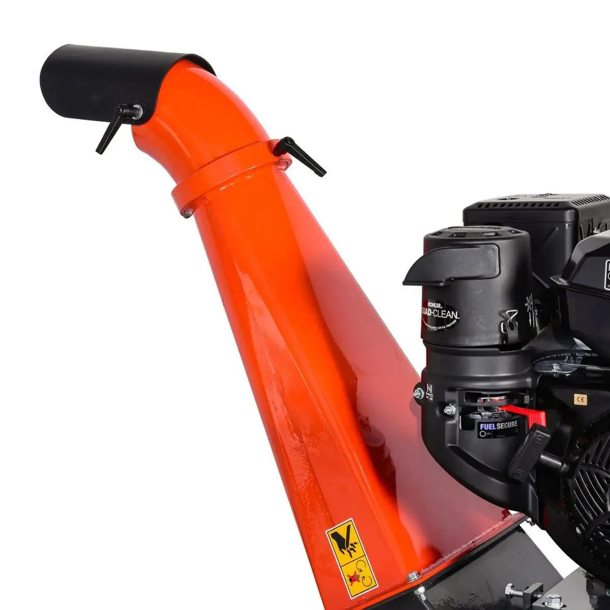 TMG Heavy Series™ 150 mm (6") Wood Chipper with 14 HP Kohler Gas Engine, 50 mm (2") Hitch Tow-Behind, TMG-GWC6 - Image 9