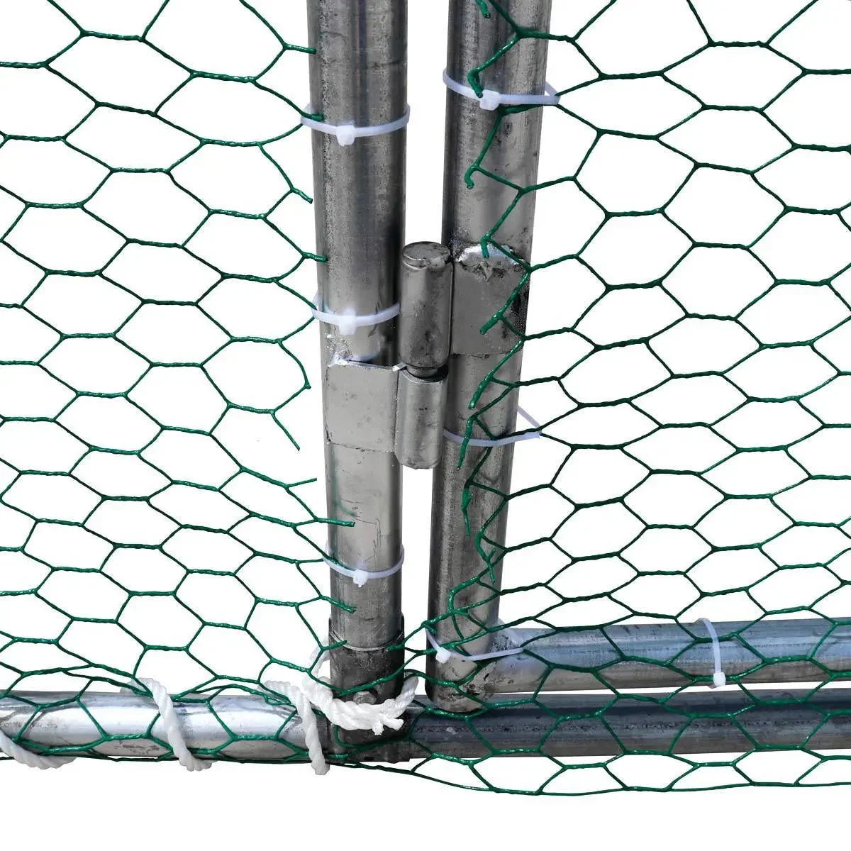 3 x 18 m Chicken Coop Run Shelter with Lockable Gate, 2 m High, 54 m², TMG-CRS1060 - Image 16