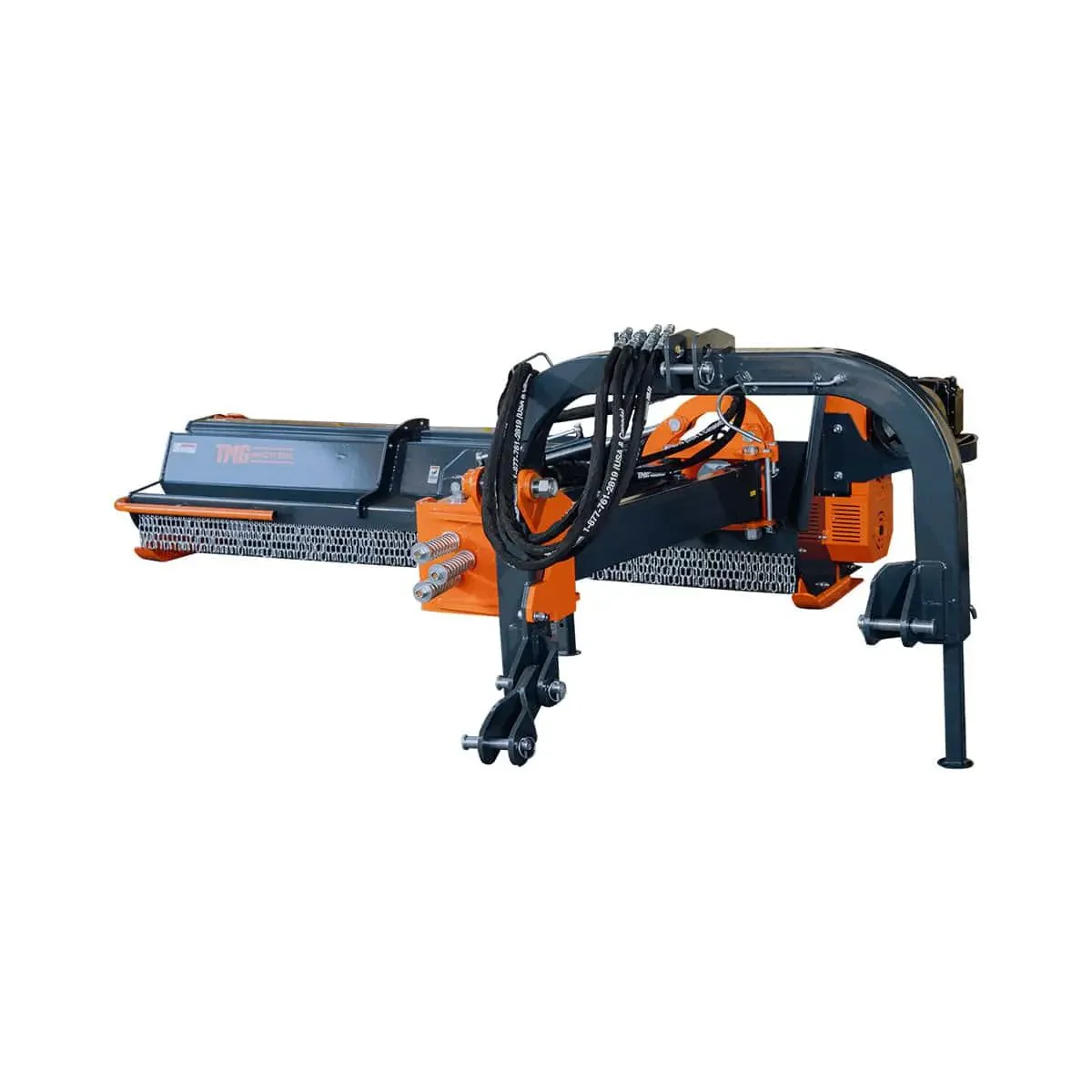 2540 mm (100") Ditch Bank Flail Mower, Offset Verge & Slope Cutter, Italian Gearbox, TMG-TFMO100 - Image 4