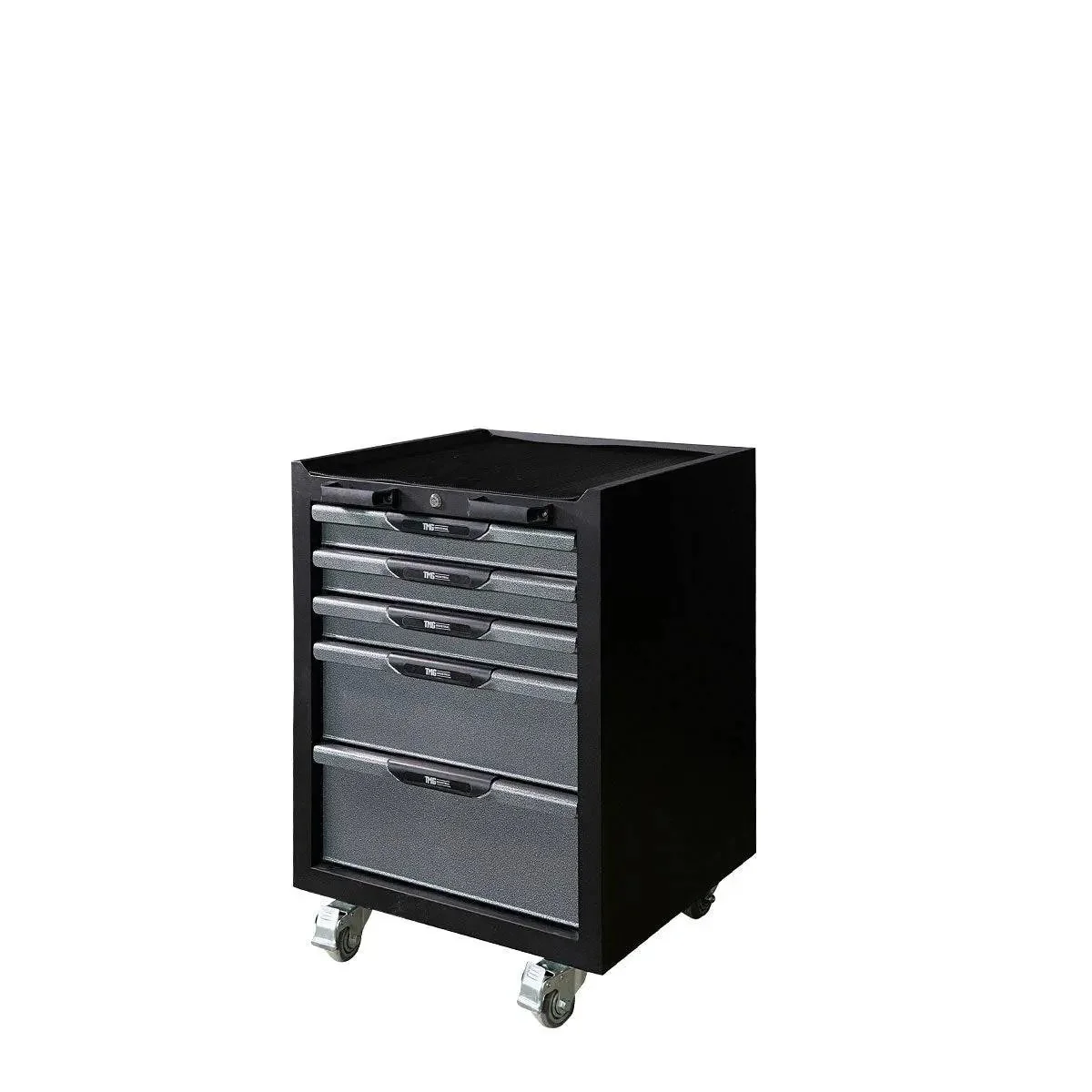 3.8m Steel Garage Cabinet with Workbench, Pegboard and LED Lighting, TMG-WBM12 - Image 6