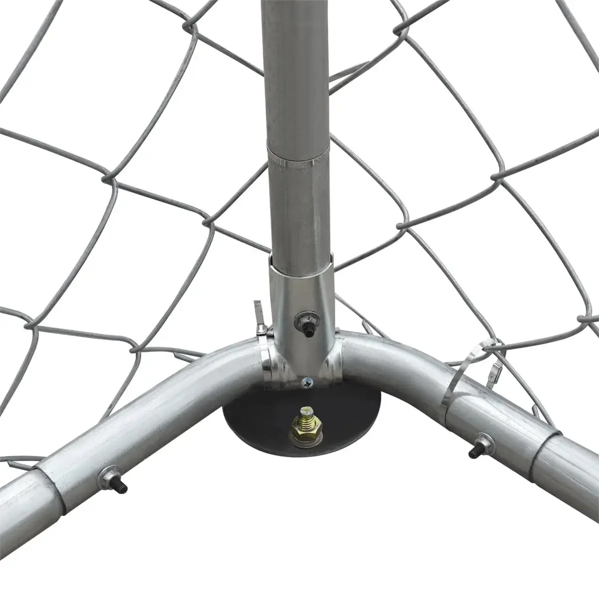 6 x 6 m Outdoor Dog Kennel Playpen with Locking Gate, 1.85 m Chain-link Fence, TMG-DCP2020 - Image 14