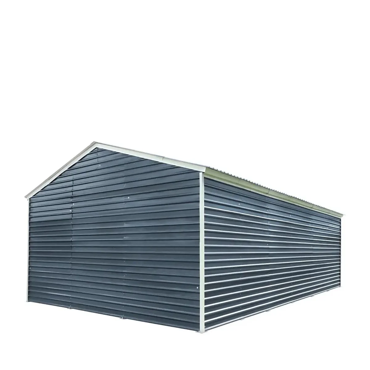 6 x 9 m Metal Garage Shed with Double Front & Side Doors, 4 m Peak Height, TMG-MS2030 - Image 10