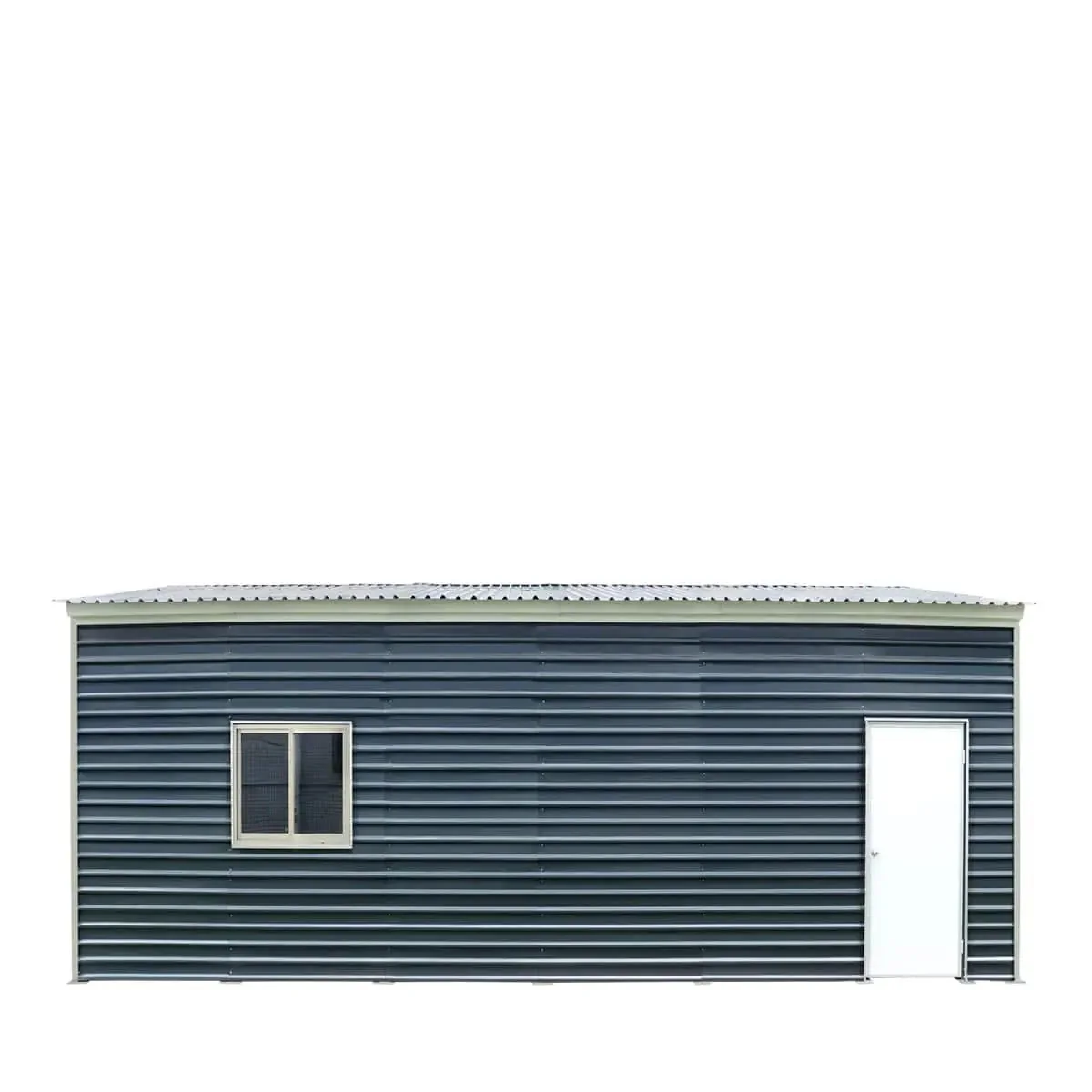 6 x 9 m Metal Garage Shed with Double Front & Side Doors, 4 m Peak Height, TMG-MS2030 - Image 11