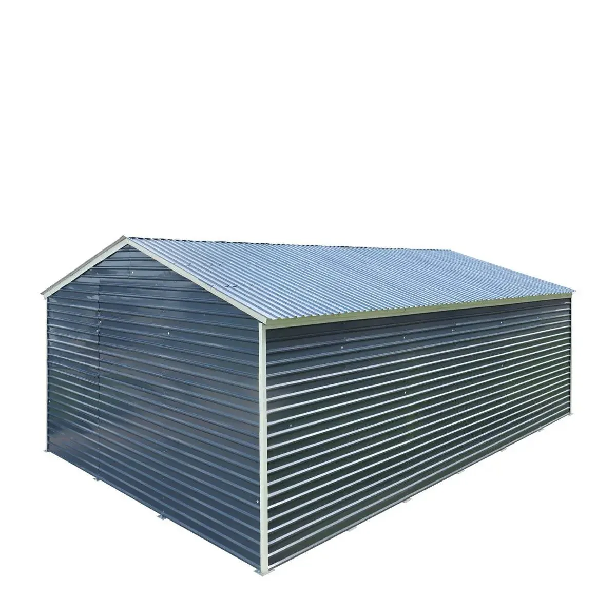 6 x 9 m Metal Garage Shed with Double Front & Side Doors, 4 m Peak Height, TMG-MS2030 - Image 16