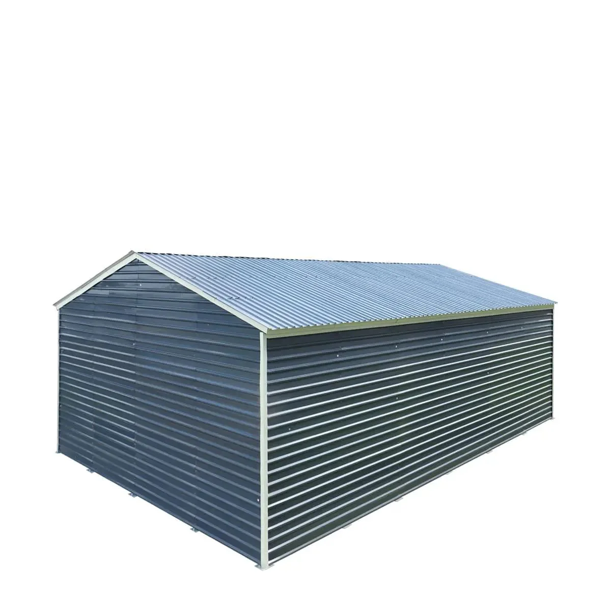8 x 9 m Metal Garage Shed with Double Front & Side Doors, 4.3 m Peak Height, TMG-MS2630 - Image 13