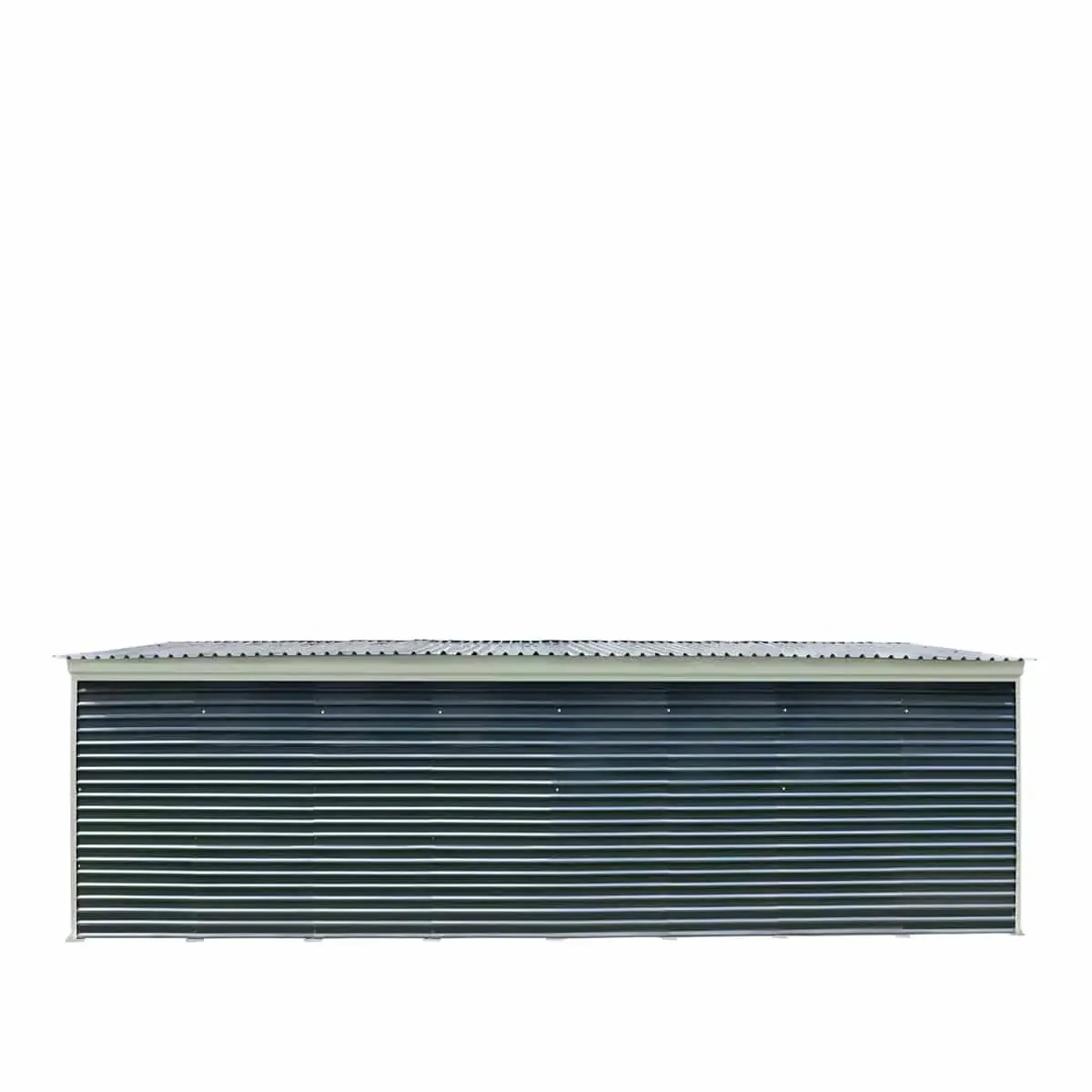 8 x 12 m Metal Garage Shed with Double Front & Side Doors, 4.3 m Peak Height, TMG-MS2640 - Image 10