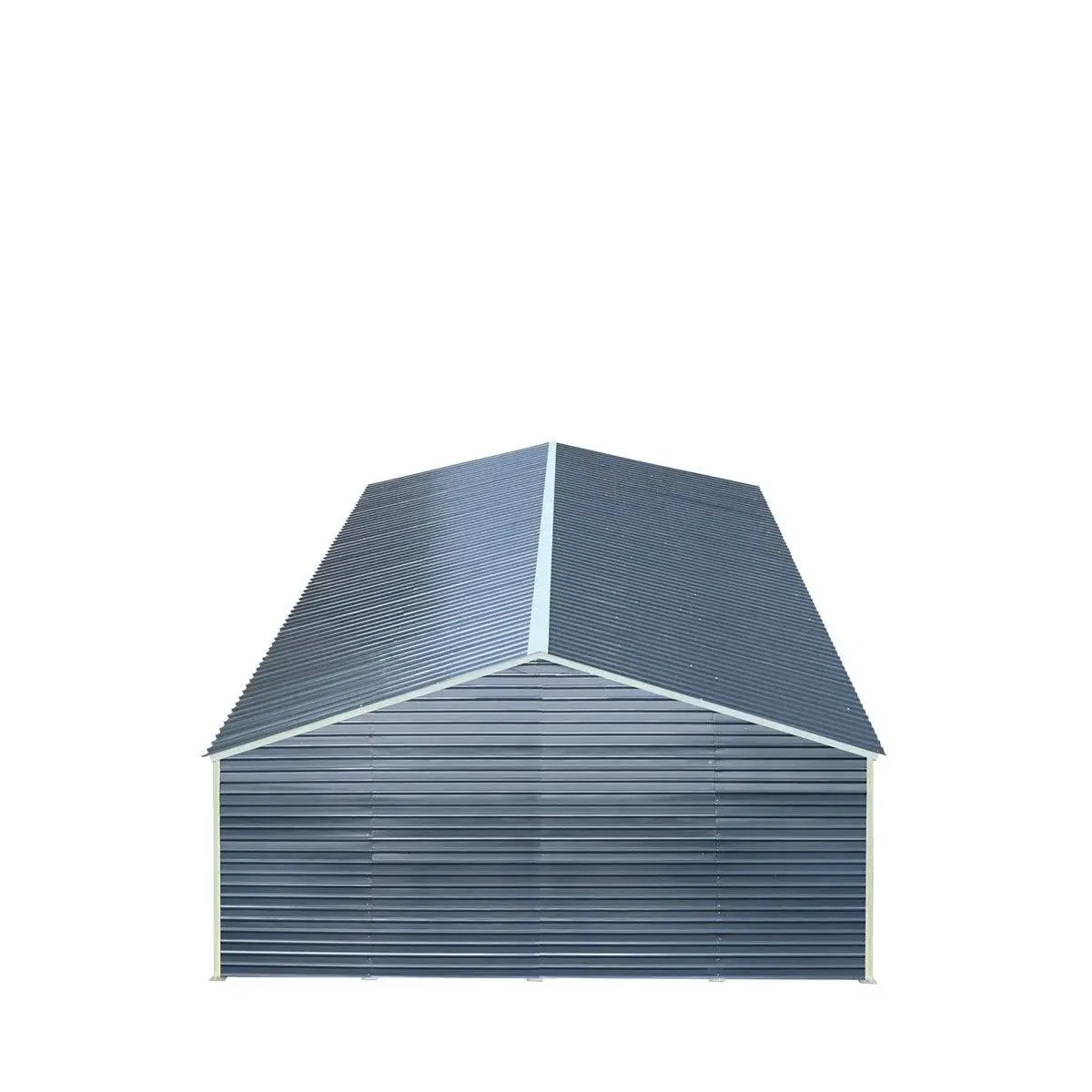 8 x 12 m Metal Garage Shed with Double Front & Side Doors, 4.3 m Peak Height, TMG-MS2640 - Image 13