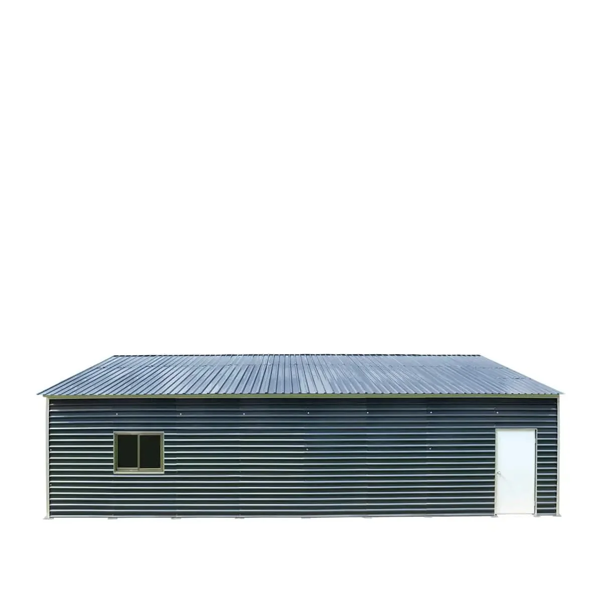 8 x 12 m Metal Garage Shed with Double Front & Side Doors, 4.3 m Peak Height, TMG-MS2640 - Image 18