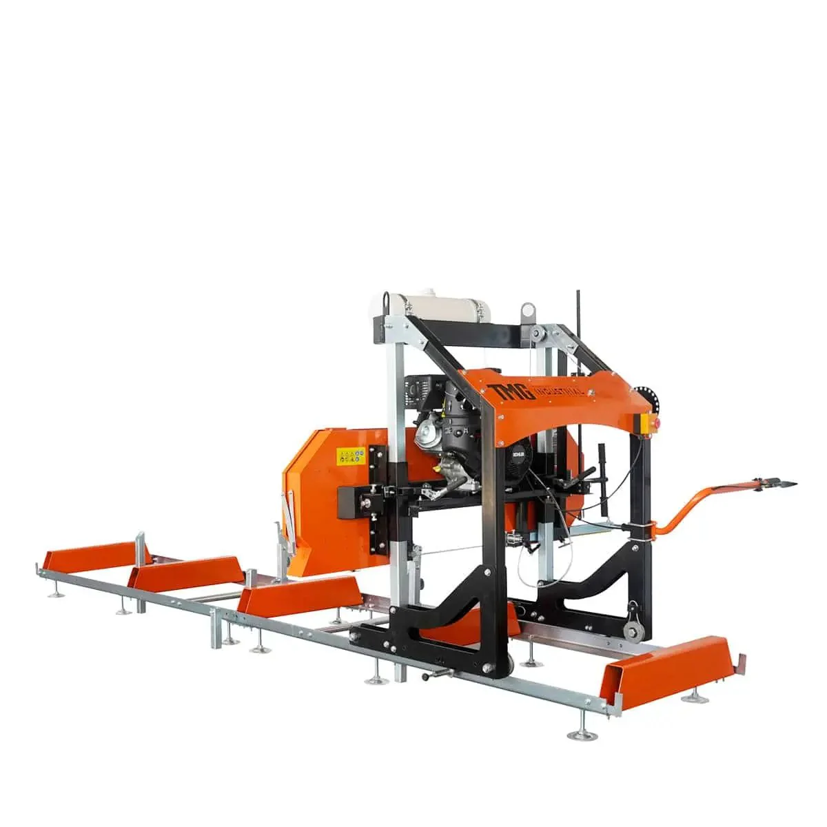 Portable 685mm Sawmill (Blade is not Included) with 14 HP Kohler Gas Engine - Bandsaw Mill for 3.6m Logs TMG-PSM27 - Image 8