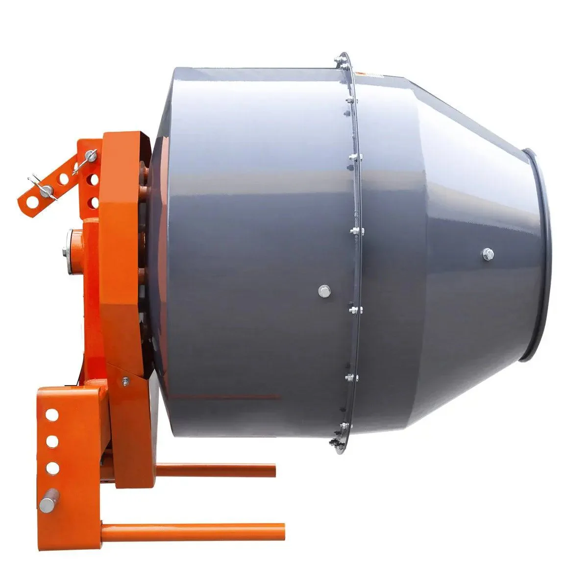 140 L 3-Point Hitch Cement Mixer, PTO Shaft Included, Category 1 Hookup, TMG-TCM5 - Image 9