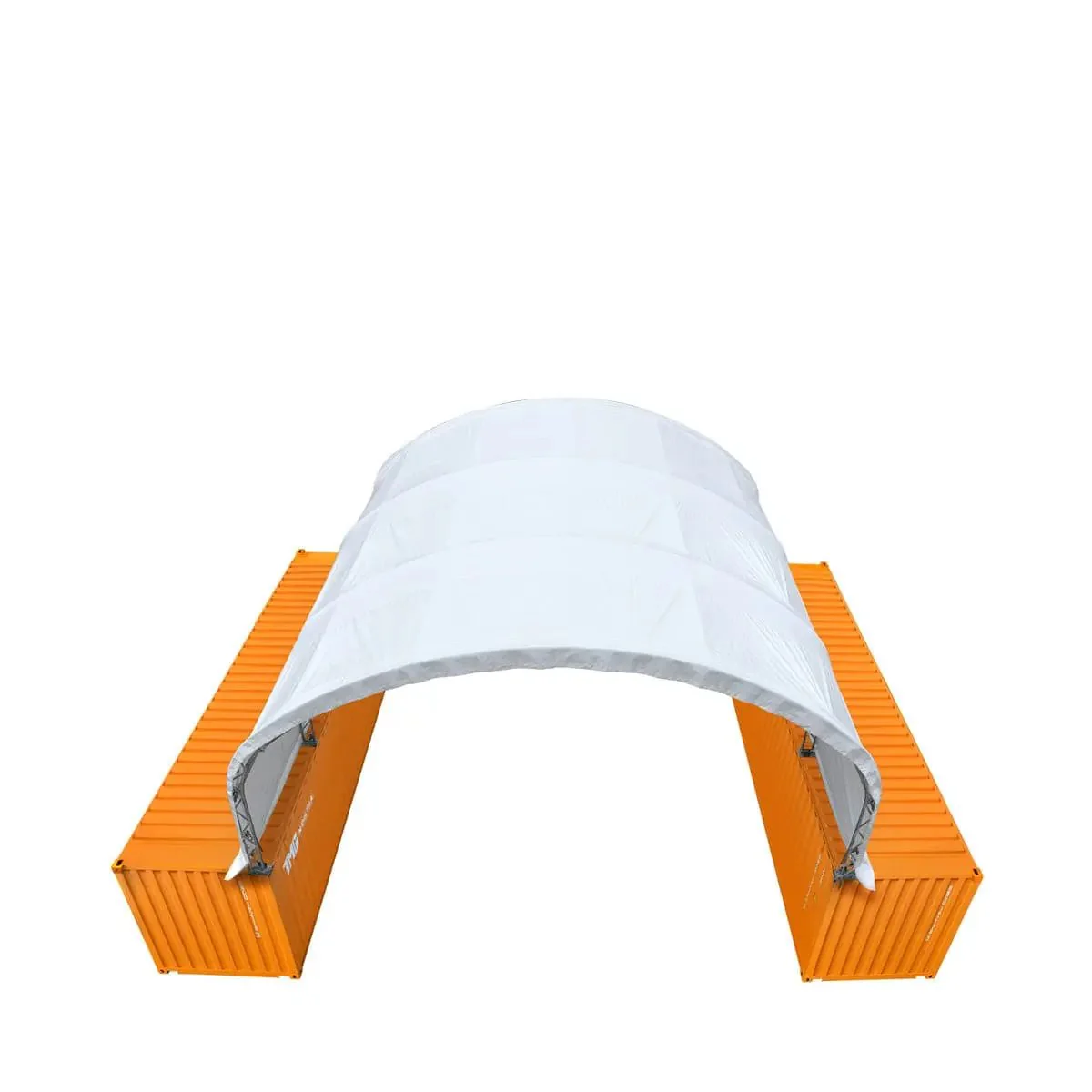 9 x 6m Double Truss Storage Shelter for 20ft Container, 580gsm PVC Fabric Cover, TMG-DT3020C - Image 6