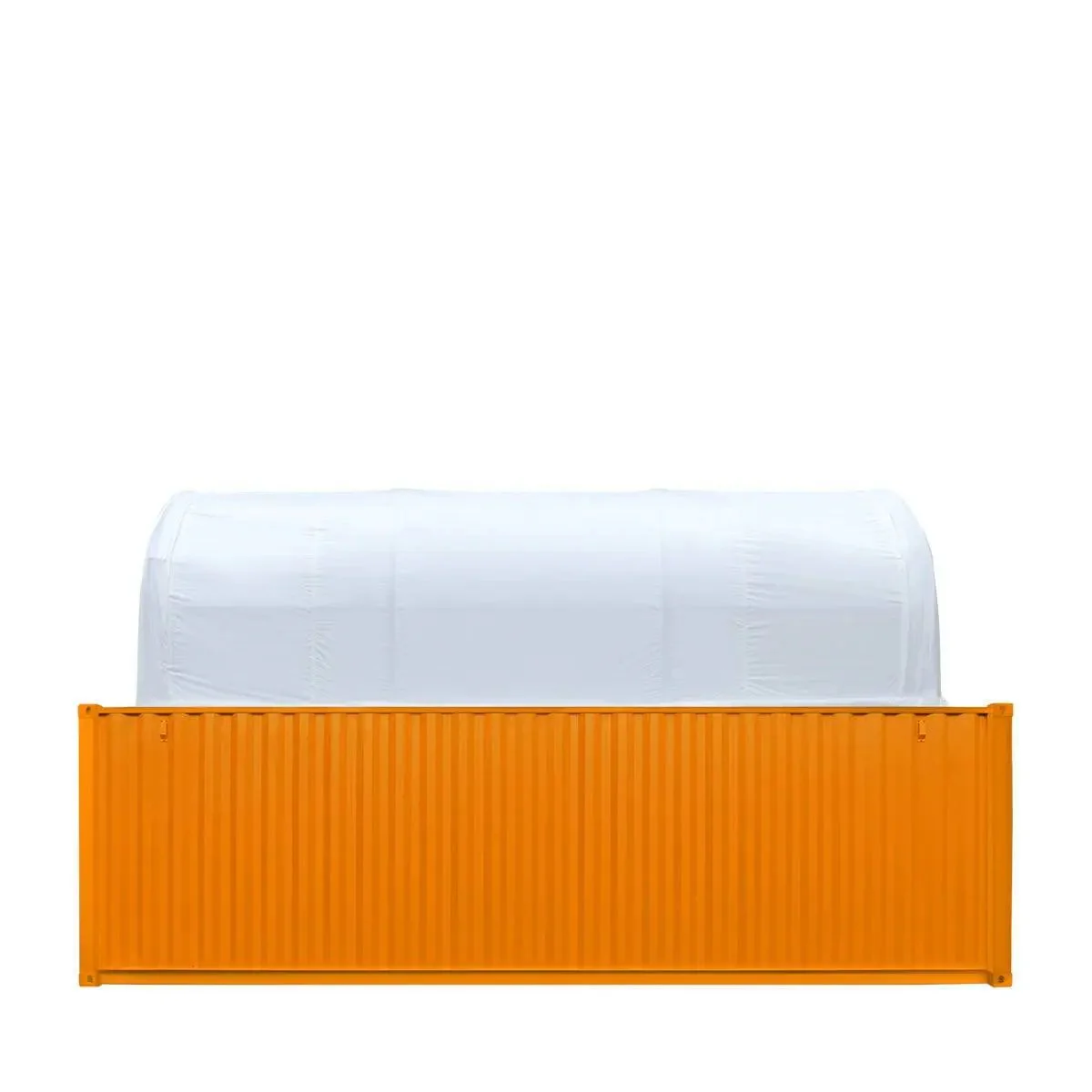 9 x 6m Double Truss Storage Shelter for 20ft Container, 580gsm PVC Fabric Cover, TMG-DT3020C - Image 7