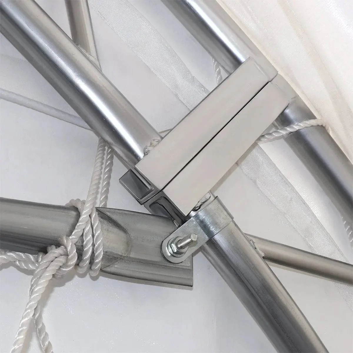 9 x 12m Double Truss Storage Shelter for 40 ft Container, 580 gsm PVC Fabric Cover, TMG-DT3040C - Image 10