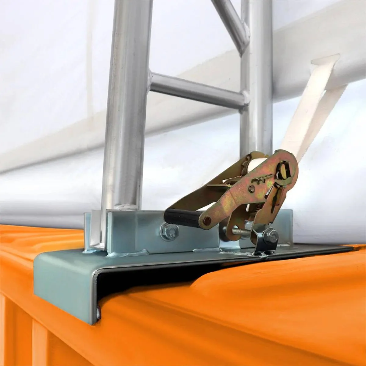 9 x 12m Double Truss Storage Shelter for 40 ft Container, 580 gsm PVC Fabric Cover, TMG-DT3040C - Image 9