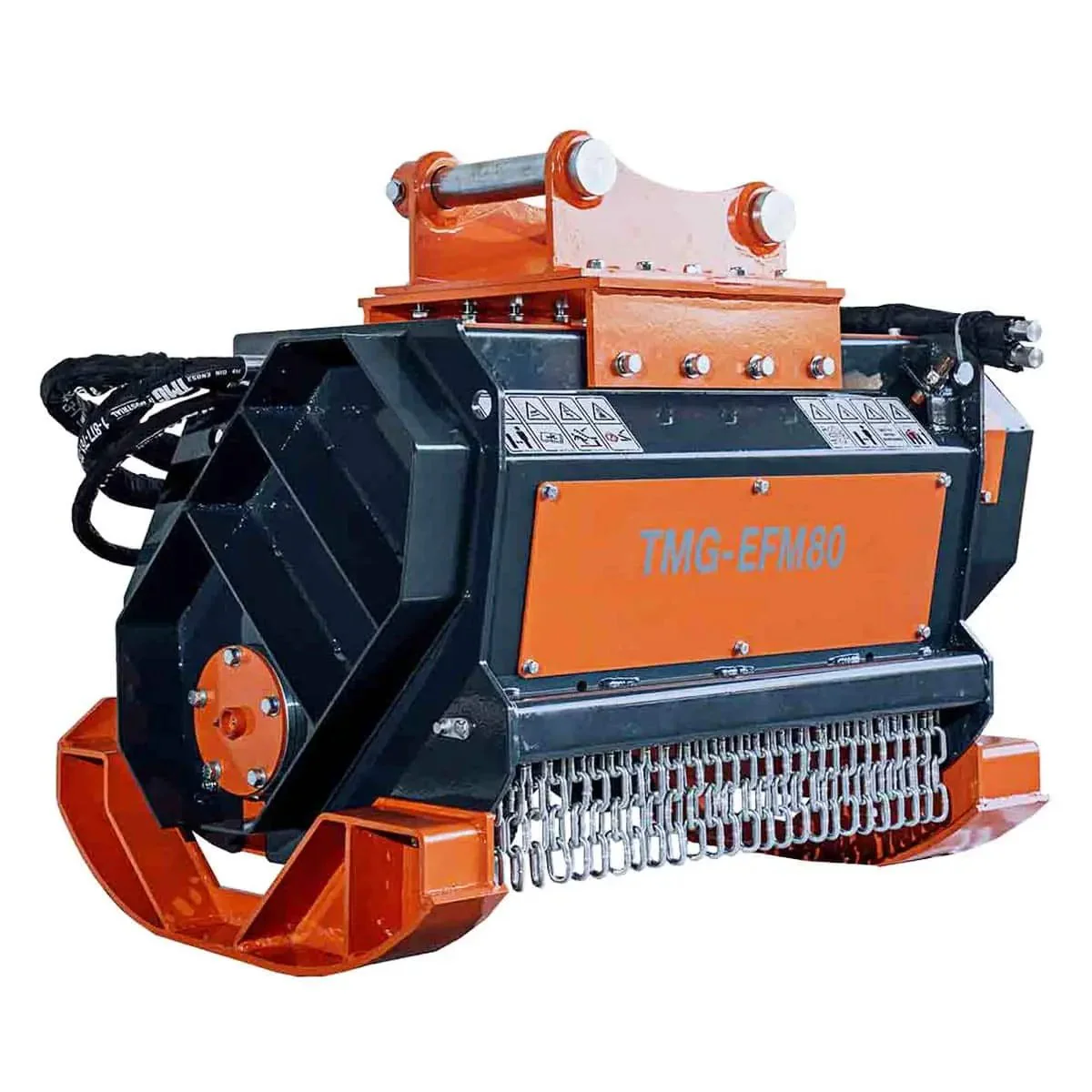 762 mm (30″) Heavy‑Duty Forestry Brush Mulcher, Fits 6 to 10 ton Excavators & Backhoes, TMG‑EFM80 - Image 3