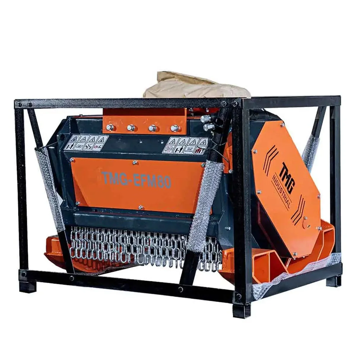 762 mm (30″) Heavy‑Duty Forestry Brush Mulcher, Fits 6 to 10 ton Excavators & Backhoes, TMG‑EFM80 - Image 9