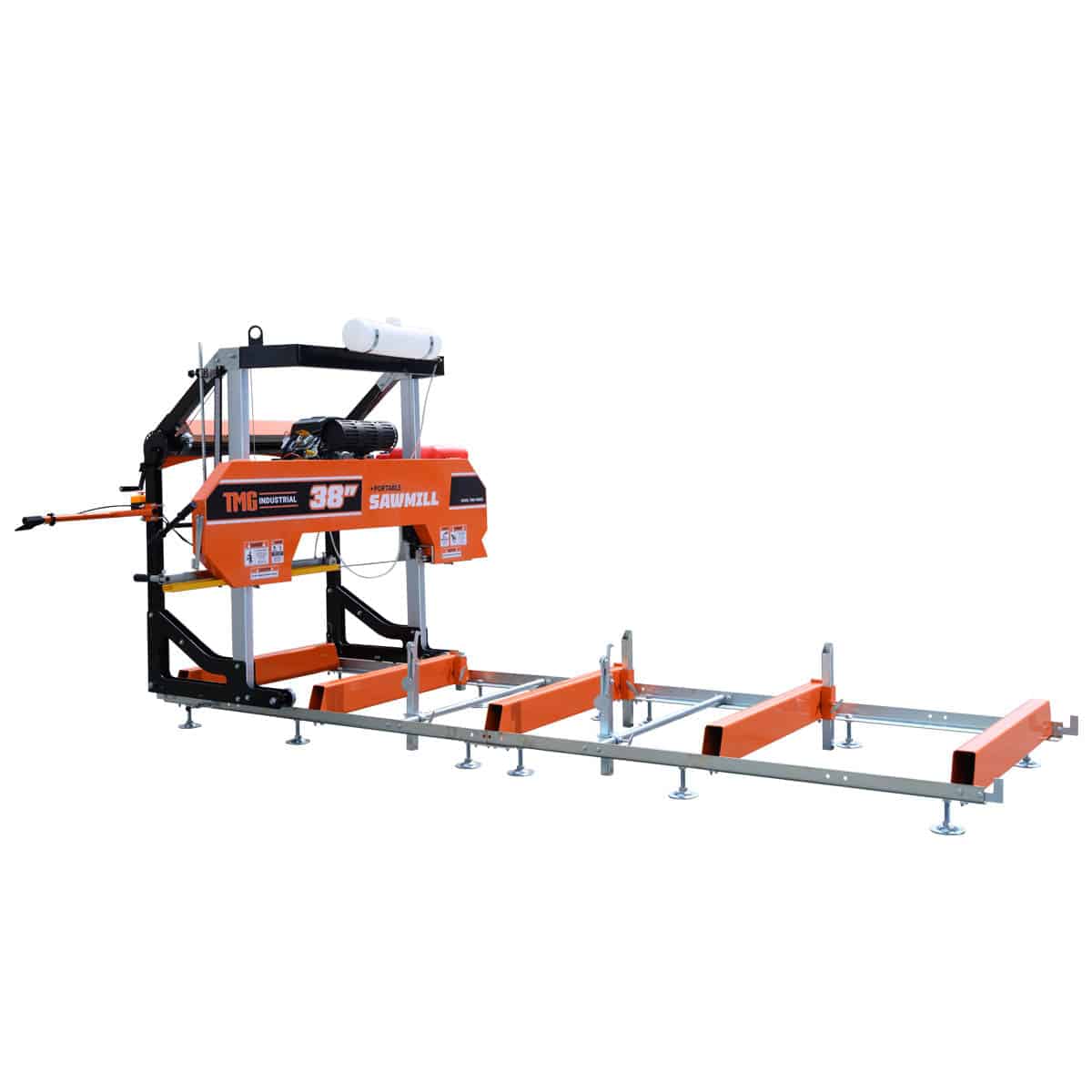Portable 1010mm Sawmill with 22 HP V-Twin Engine - Bandsaw Mill for 2.9m Logs TMG-PSM38 - Image 4