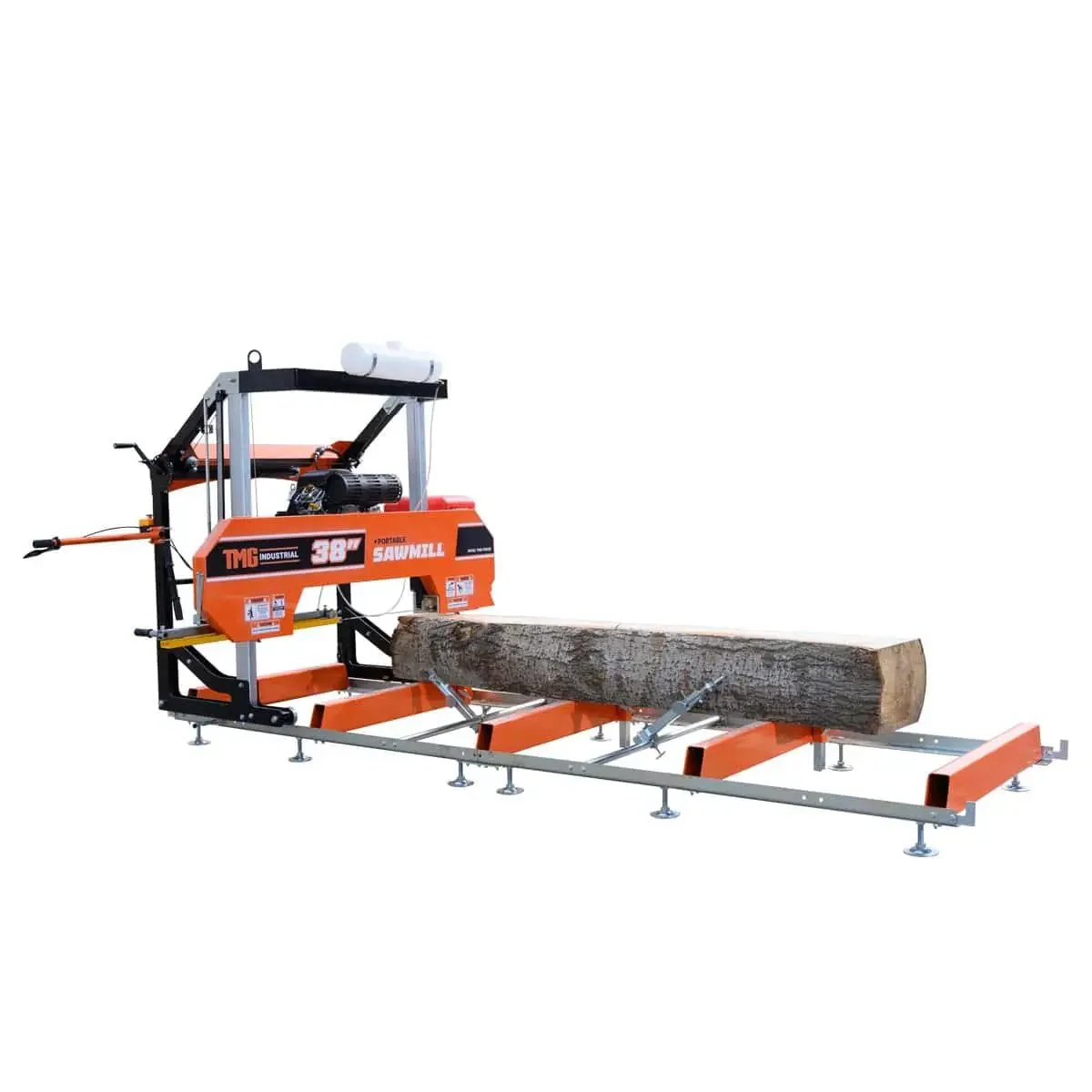 Portable 1010mm Sawmill with 22 HP V-Twin Engine - Bandsaw Mill for 2.9m Logs TMG-PSM38 - Image 8