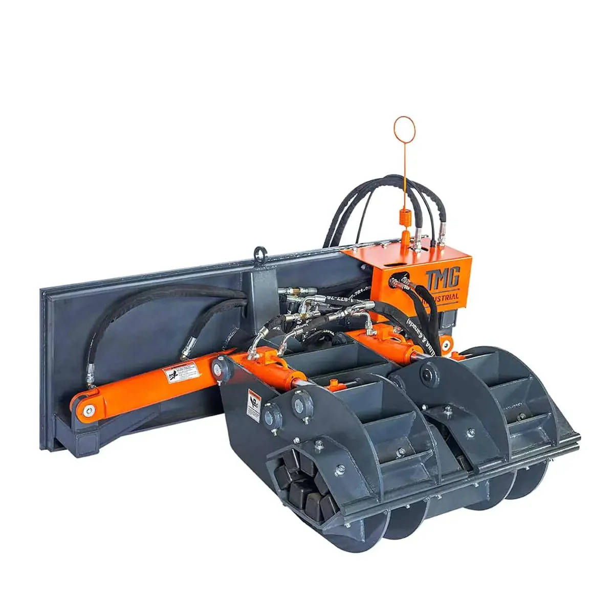 1134 kg (2500 lb) Skid Steer Pole Setter, 13.7 m (45′) Pole Capacity, 0° - 100° Claw Rotation, TMG‑SPS46 - Image 8