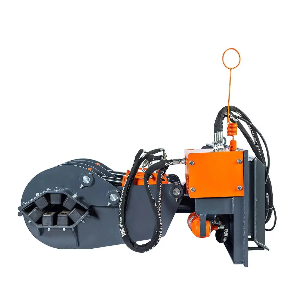 1134 kg (2500 lb) Skid Steer Pole Setter, 13.7 m (45′) Pole Capacity, 0° - 100° Claw Rotation, TMG‑SPS46 - Image 9