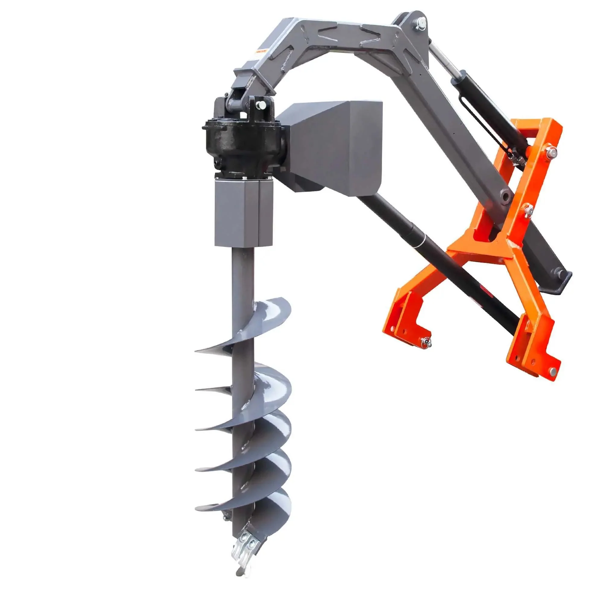 1200 mm (48") Hydraulic Assist Post Hole Digger, 310 mm (12") Auger, 540 RPM PTO Shaft, TMG-TPD12 - Image 6