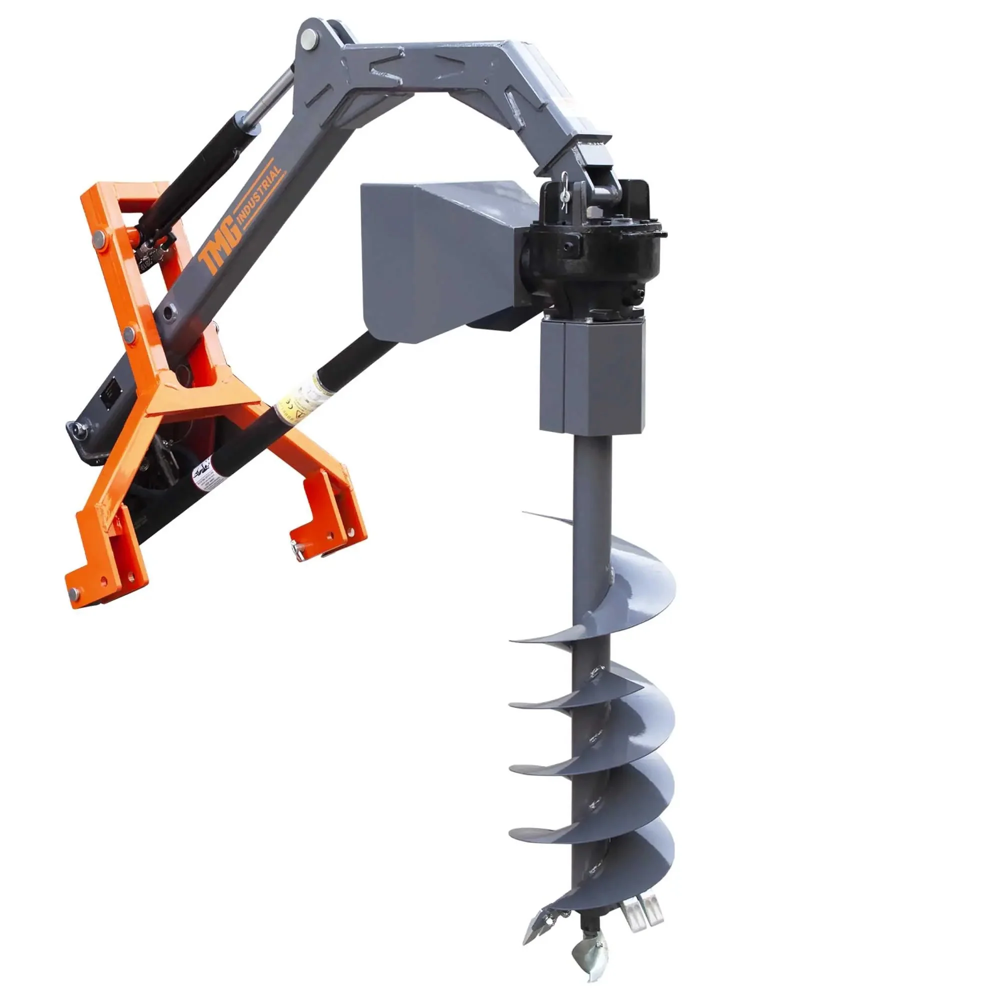 1200 mm (48") Hydraulic Assist Post Hole Digger, 310 mm (12") Auger, 540 RPM PTO Shaft, TMG-TPD12 - Image 7