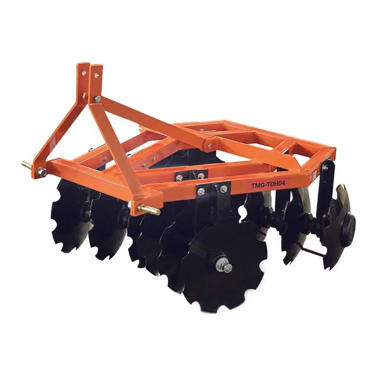 1200 mm (48″) Notched Disc Harrow, 3-Point Hitch, CAT 1, 20–30 HP Tractors, TMG-TDH04 - Image 3