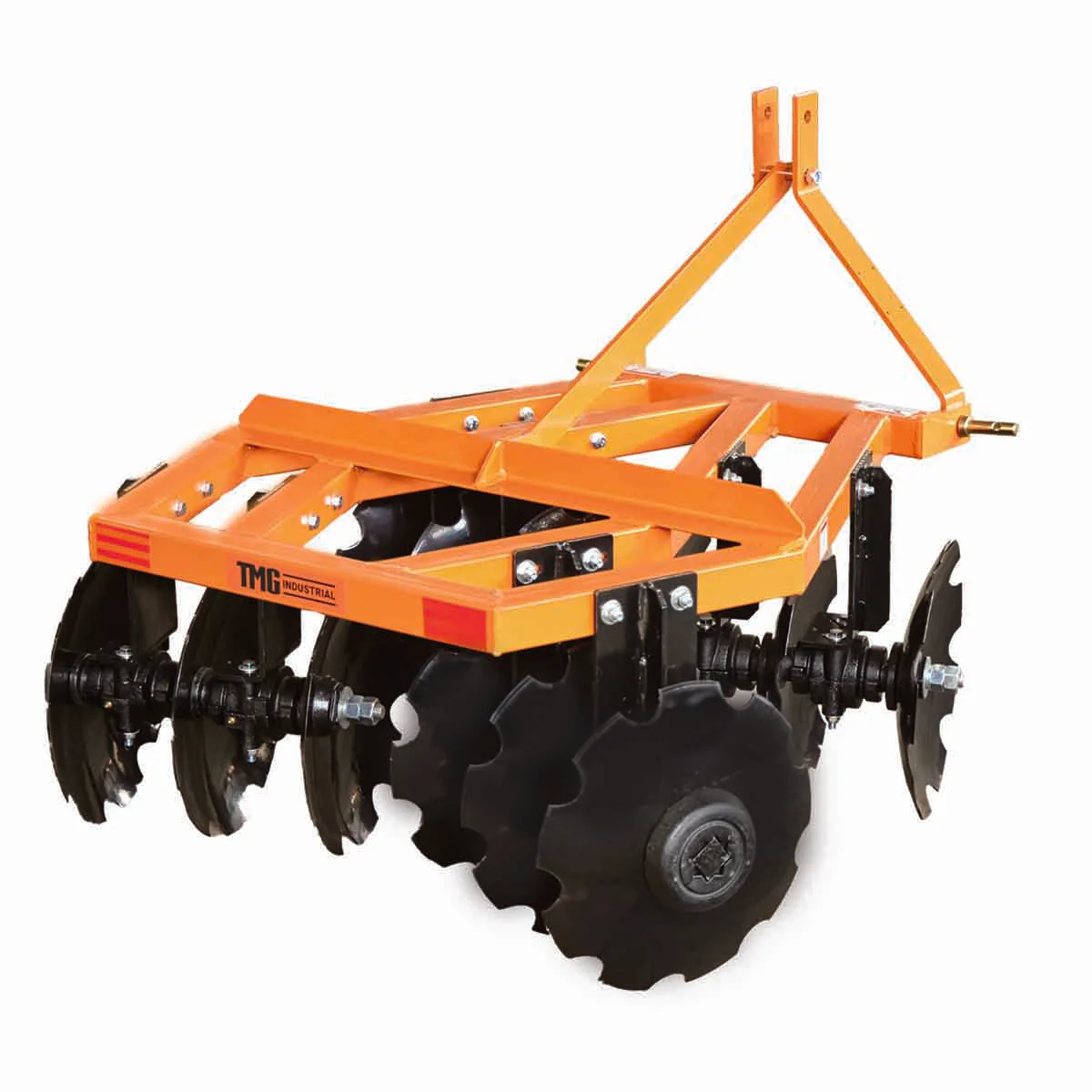 1200 mm (48″) Notched Disc Harrow, 3-Point Hitch, CAT 1, 20–30 HP Tractors, TMG-TDH04 - Image 6