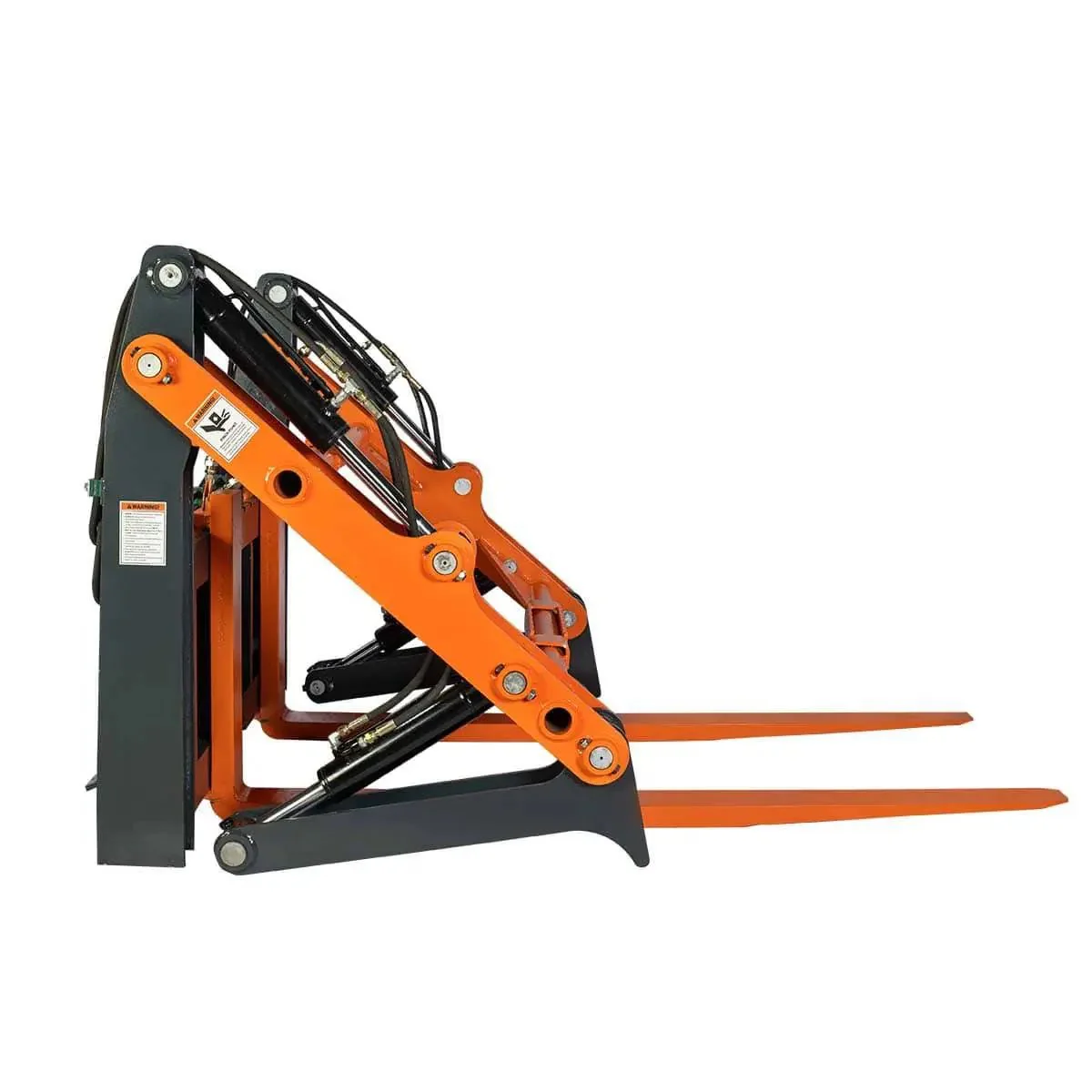 1.5 m Skid Steer Pallet Fork Pipe Grapple, 4 Hydraulic Cylinders, 2800 kg Capacity, TMG-SPG60 - Image 10