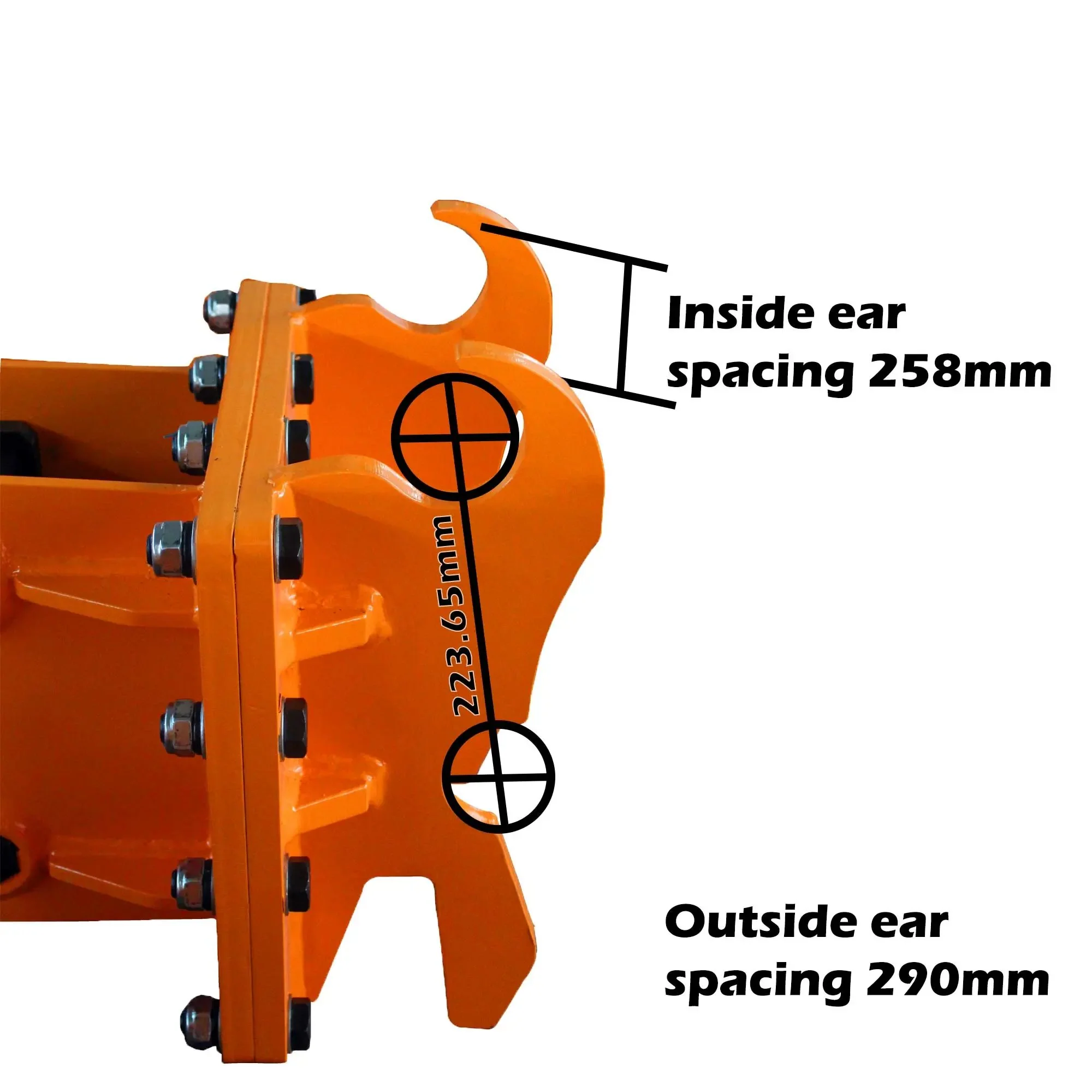 Hydraulic Breaker for 4-7 Ton Excavators, Quick-Change Lugging, TMG-HB70Q - Image 3