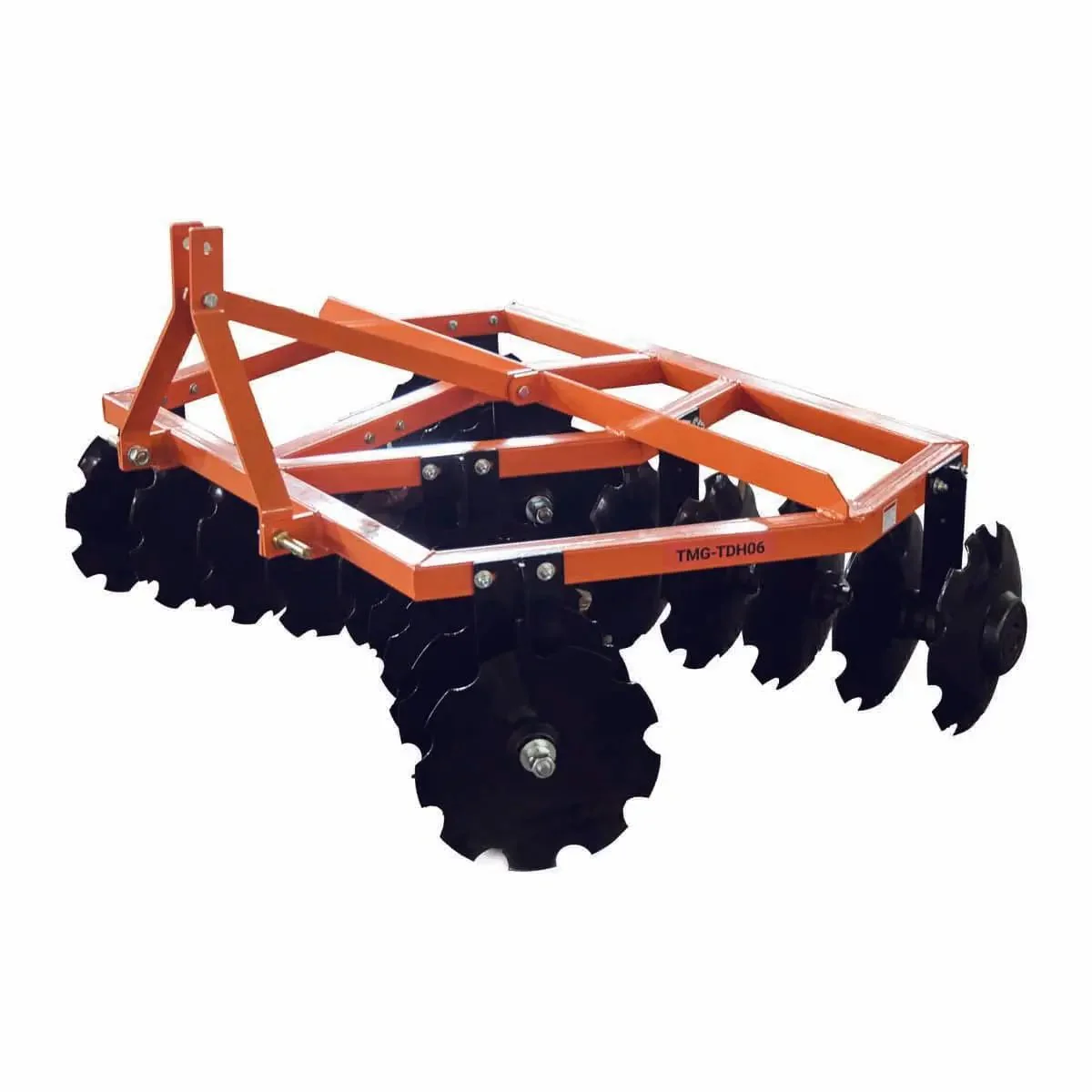1800 mm (72″) Notched Disc Harrow, 3-Point Hitch, CAT 1, 25–45 HP Tractors, TMG-TDH06 - Image 4
