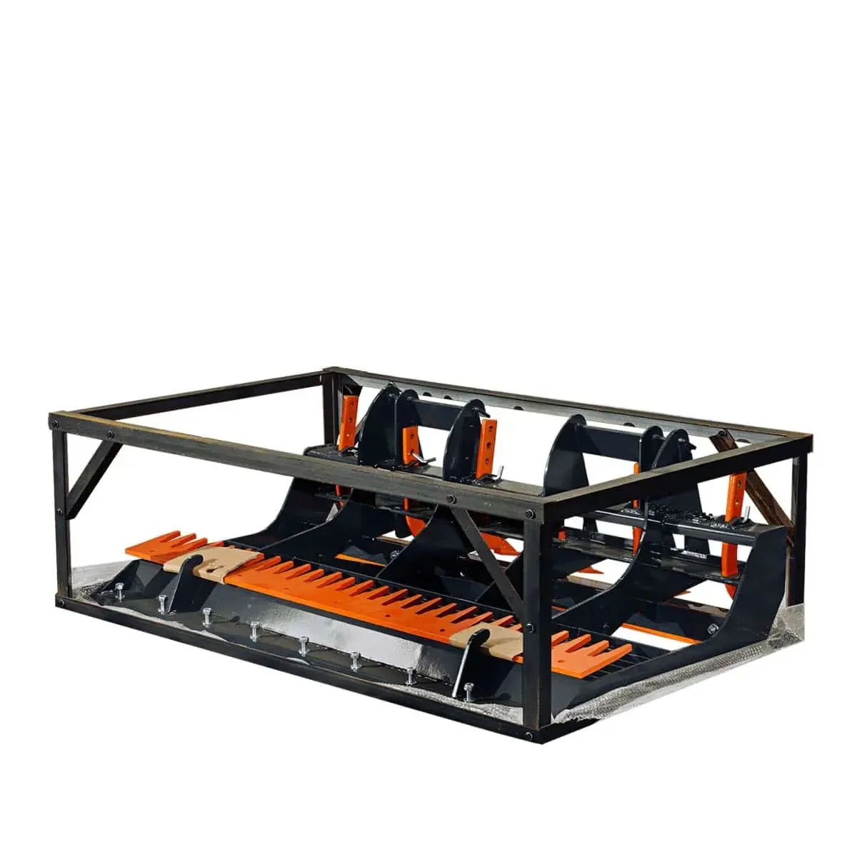 183 cm Skid Steer Land Plane, 6 Adjustable Ripper Teeth, Reversible Planer Comb, Grading, Spreading and Leveling, TMG-SLP72 - Image 12