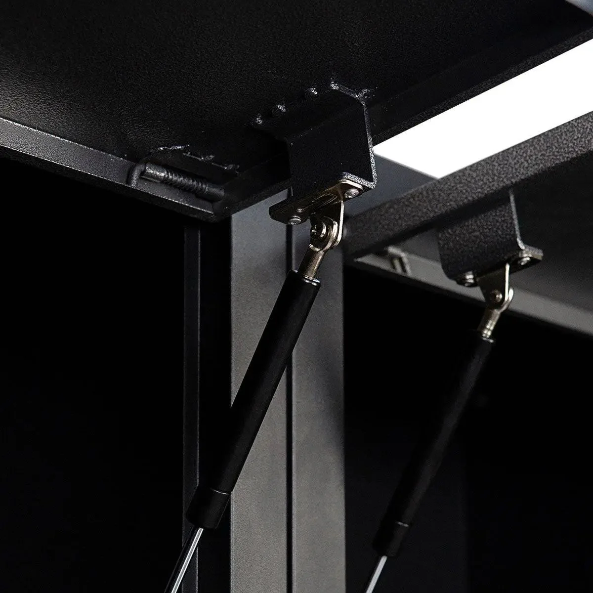 2.4m Steel Garage Cabinet with Workbench, Pegboard and LED Lighting, TMG-WBM08 - Image 9