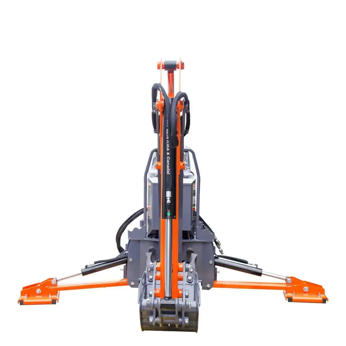 2380 mm (8’) Tractor Swing Backhoe Attachment, 180° Boom and Bucket Rotation TMG-TBH88 - Image 6
