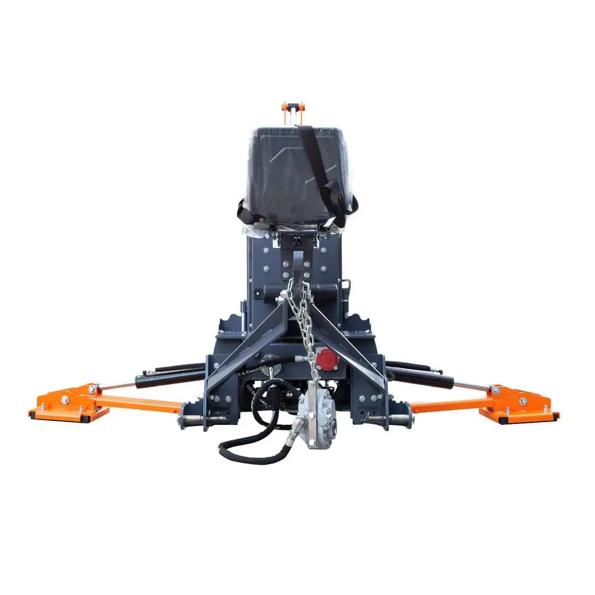 2500 mm (9’) Tractor Swing Backhoe Attachment, 180° Boom and Bucket Rotation, TMG-TBH90 - Image 8