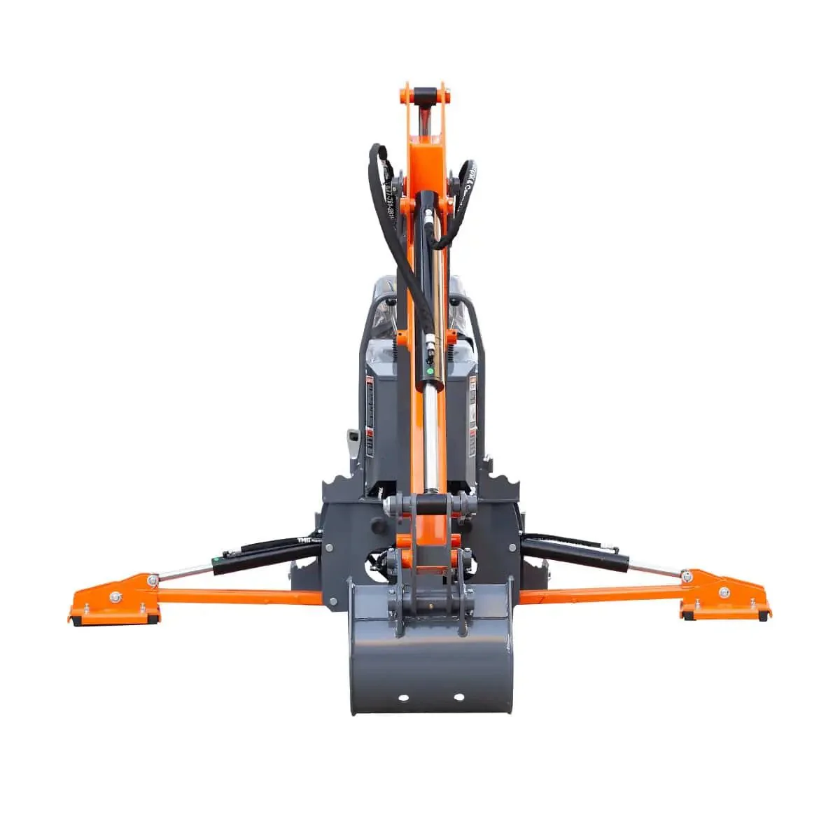2500 mm (9’) Tractor Swing Backhoe Attachment, 180° Boom and Bucket Rotation, TMG-TBH90 - Image 9