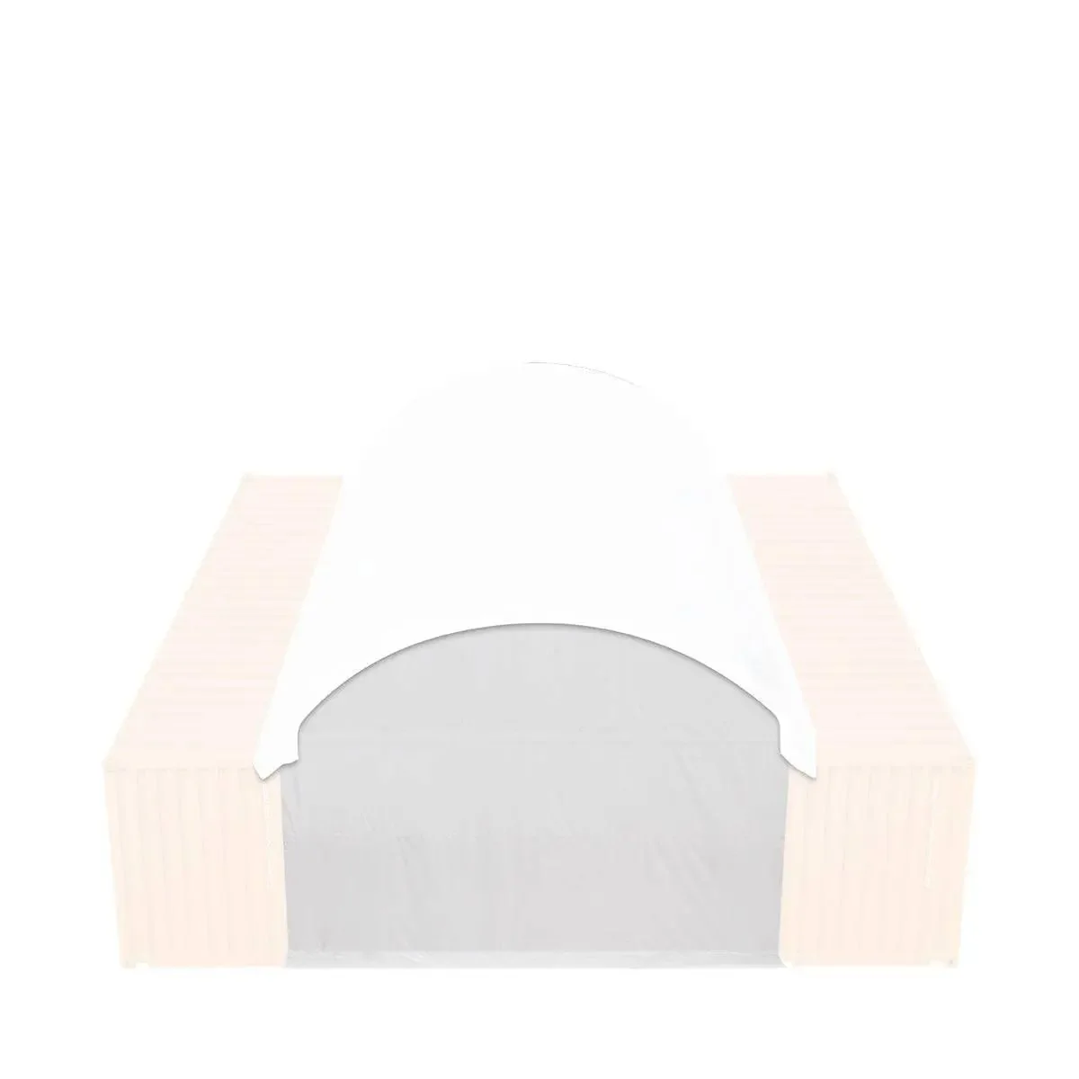 Back End Wall Kit, compatible with TMG-ST2041CV and TMG-ST2021CE installed with a standard-height container (2.59 m / 8 ft 6 in), TMG-ST20BW8V - Image 5