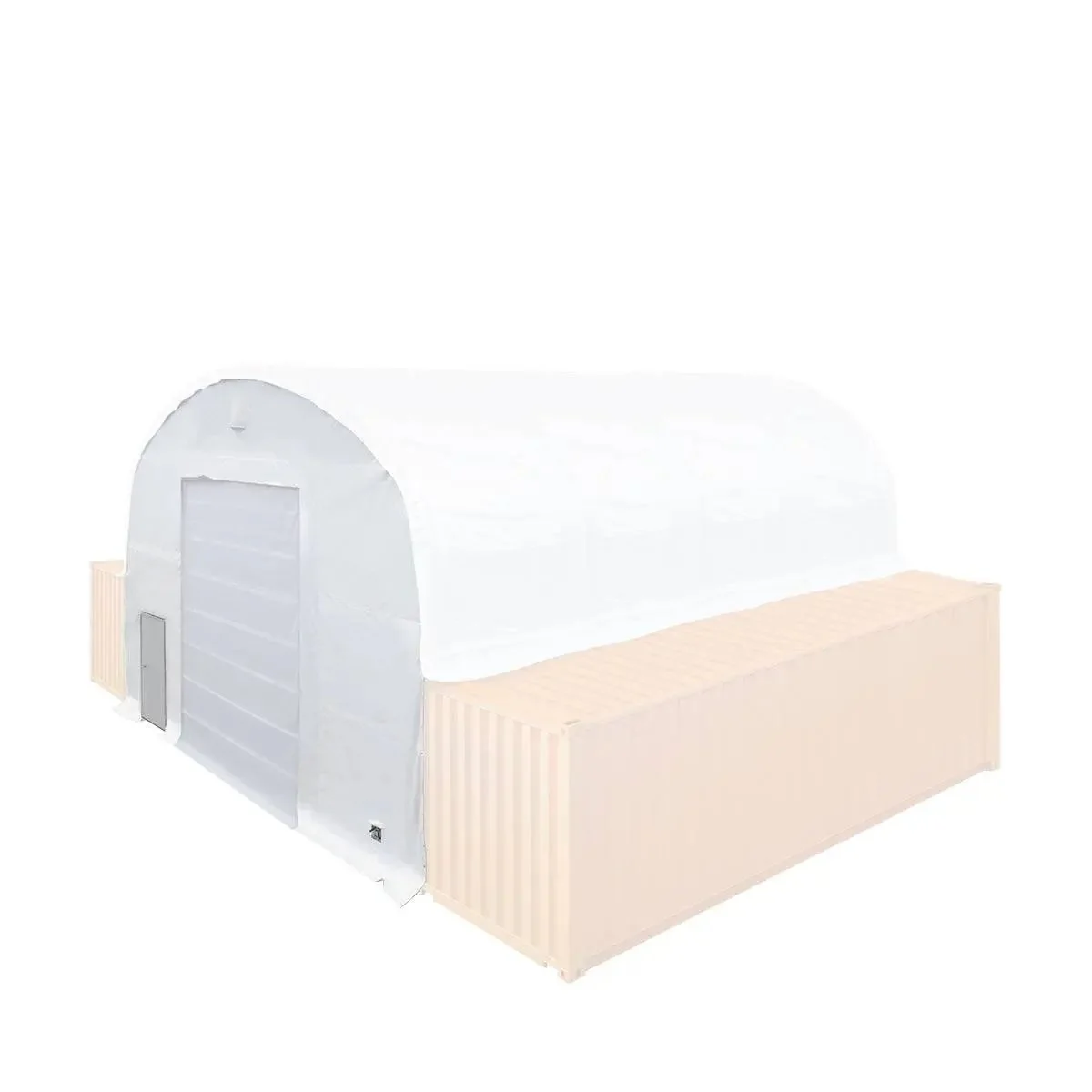 Front End Wall Kit, Compatible with TMG-DT3020C and DT3040C container shelters installed with the high cube containers (9’6”), TMG-DT30FW9V - Image 8